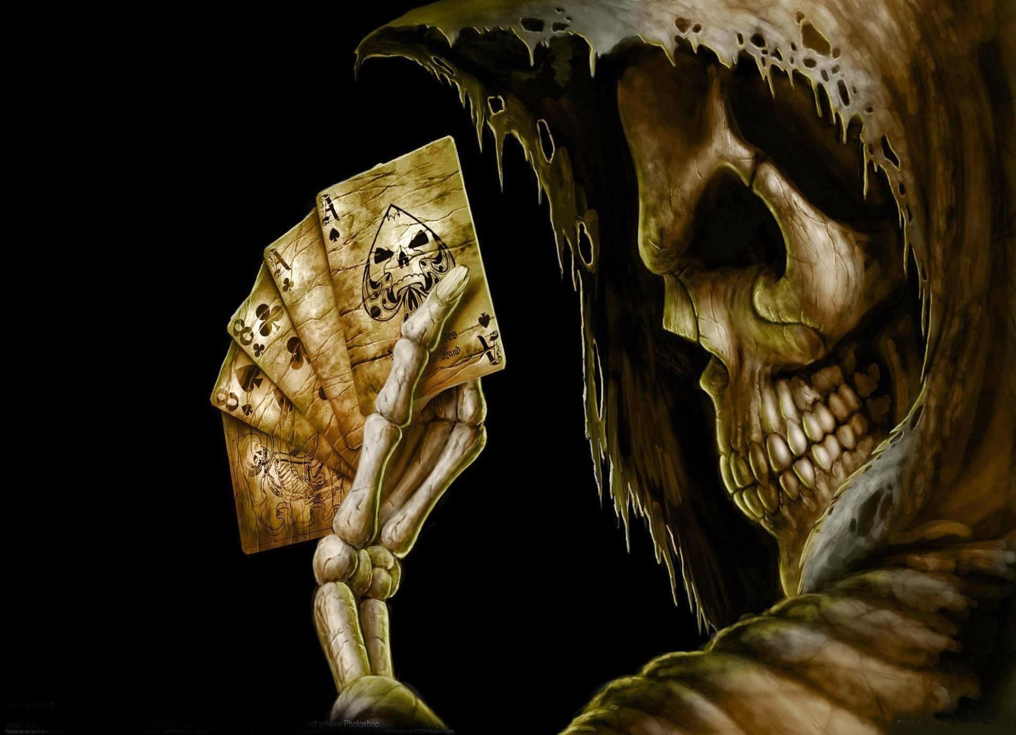 1990x1440 Scary Skeleton Wallpaper, Desktop