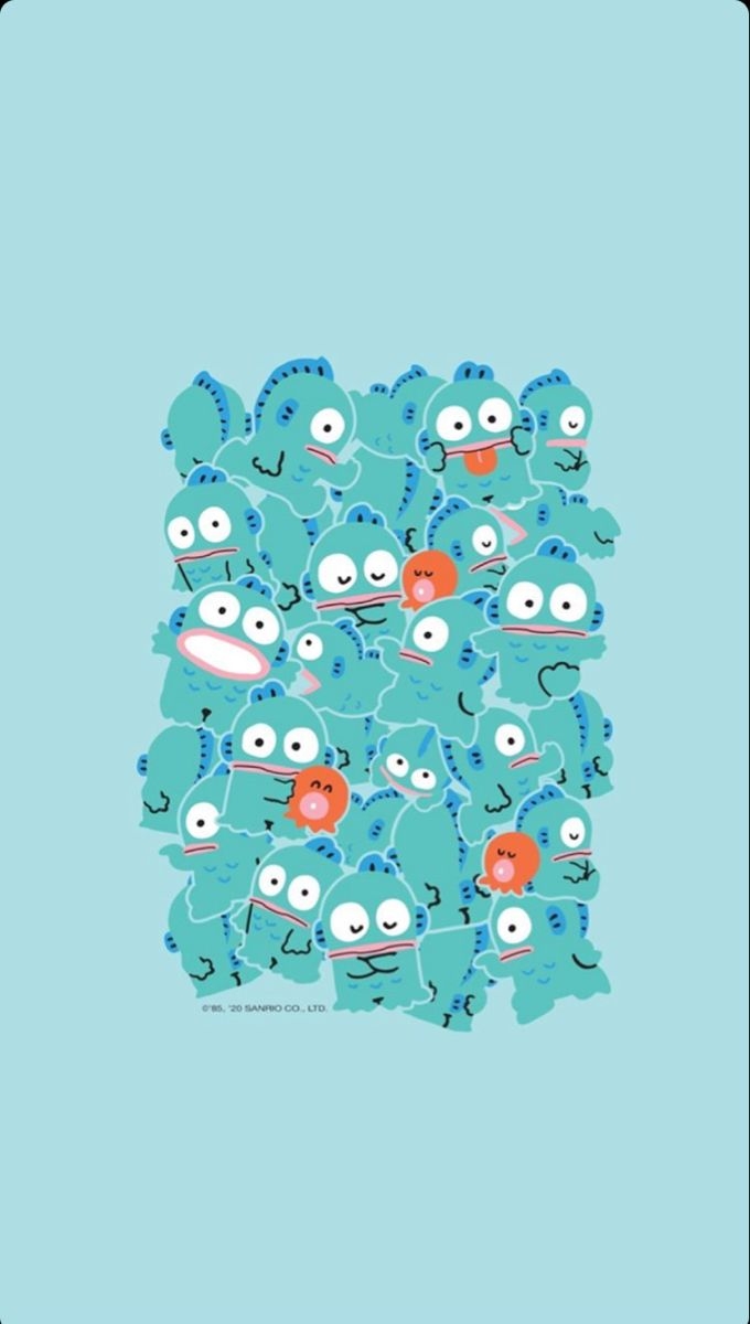 680x1200 Hangyodon Wallpaper. Sanrio wallpaper, Cute cartoon wallpaper, Cute wallpaper, Phone