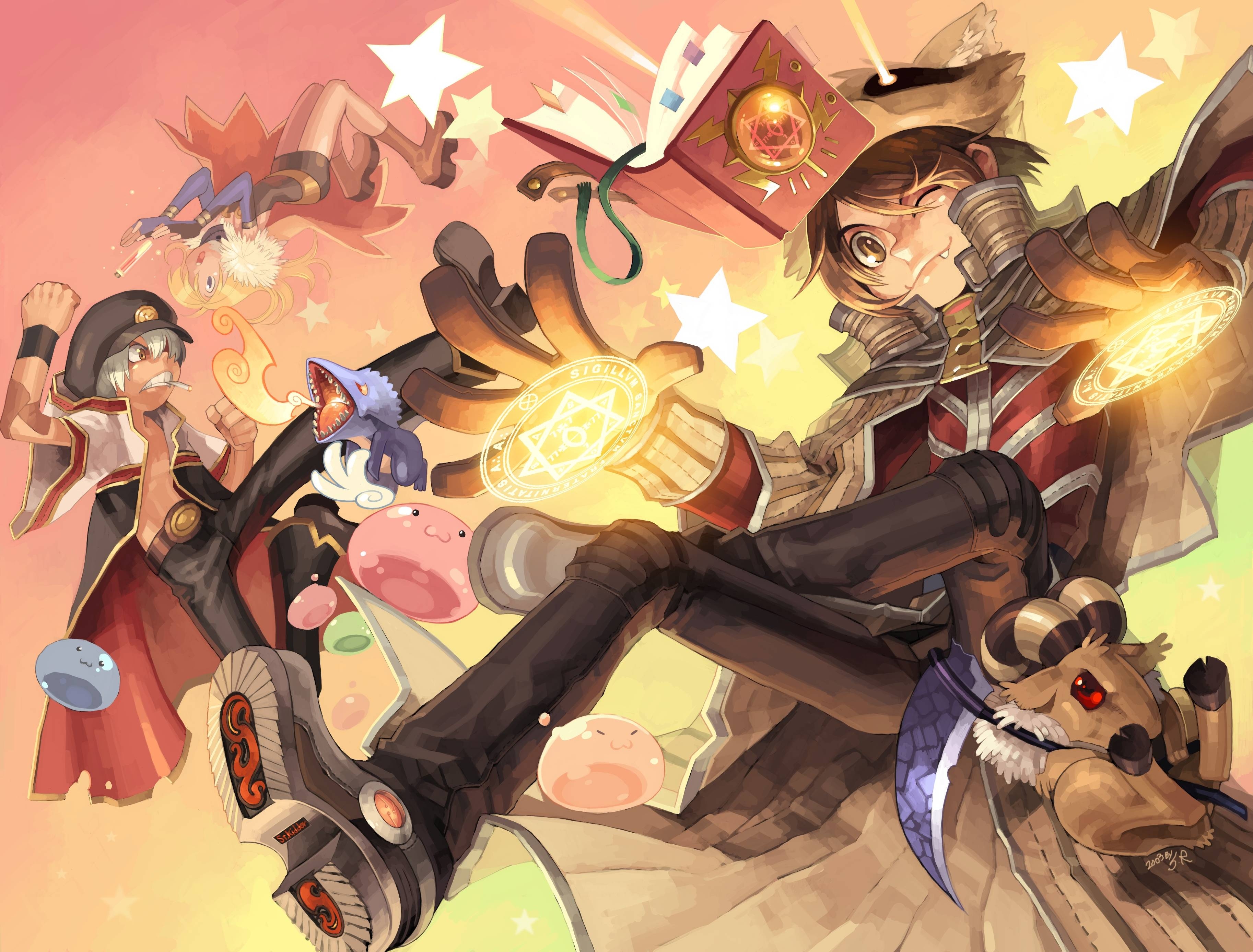 3660x2780 Wizard (Ragnarok Online) Anime Image Board, Desktop