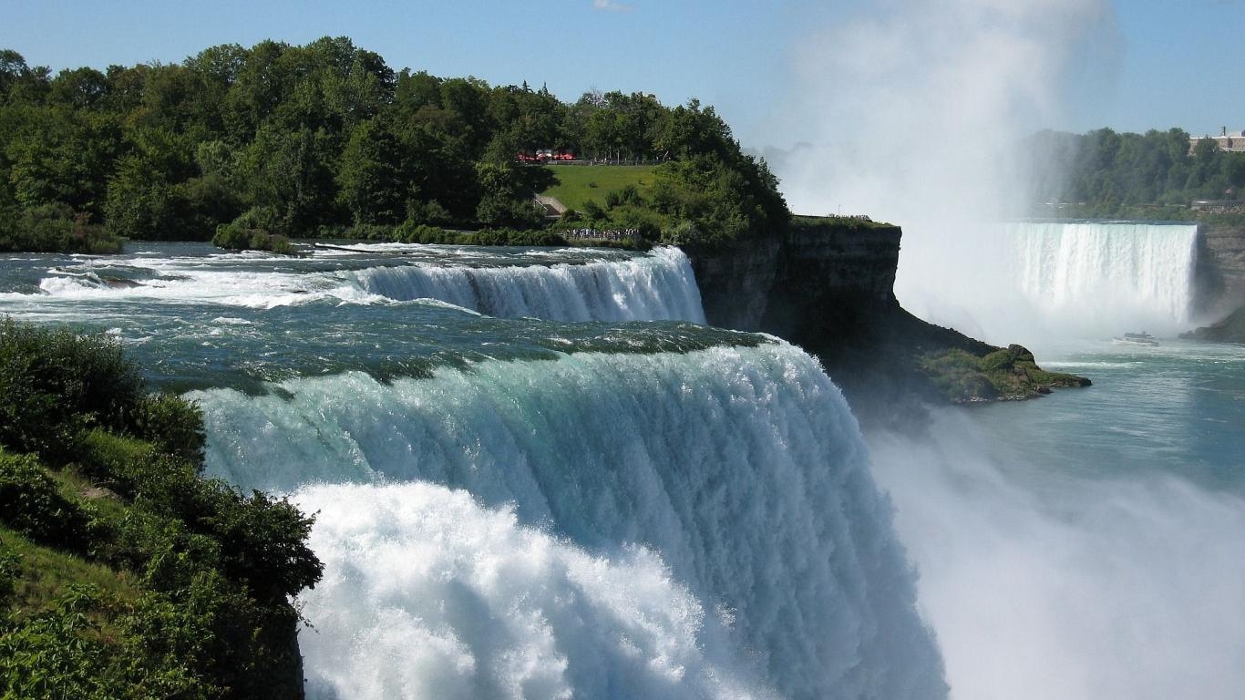 1370x770 Free Niagara Falls desktop wallpaper, Desktop