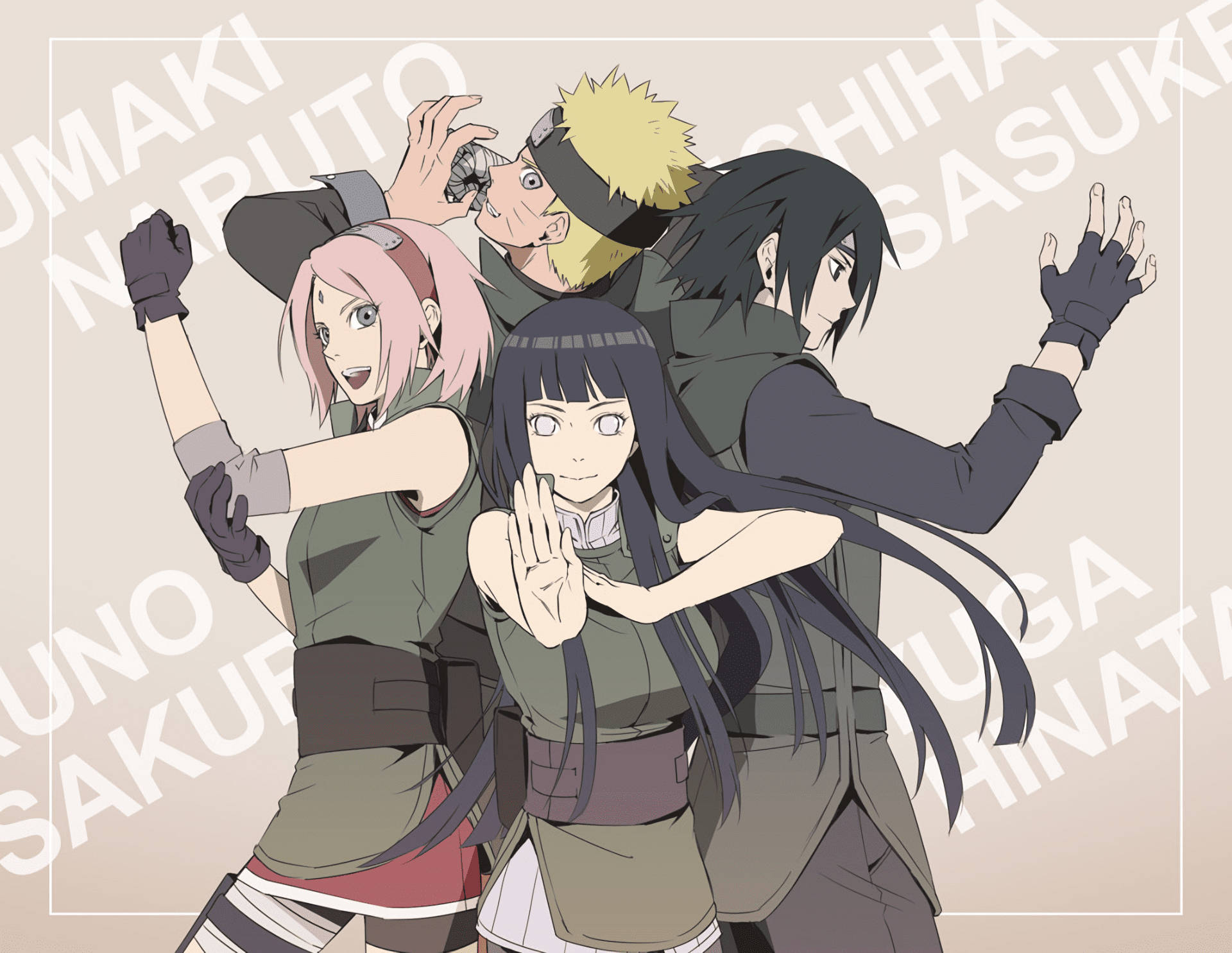 1920x1490 Download Hinata With Team 7 Wallpaper, Desktop