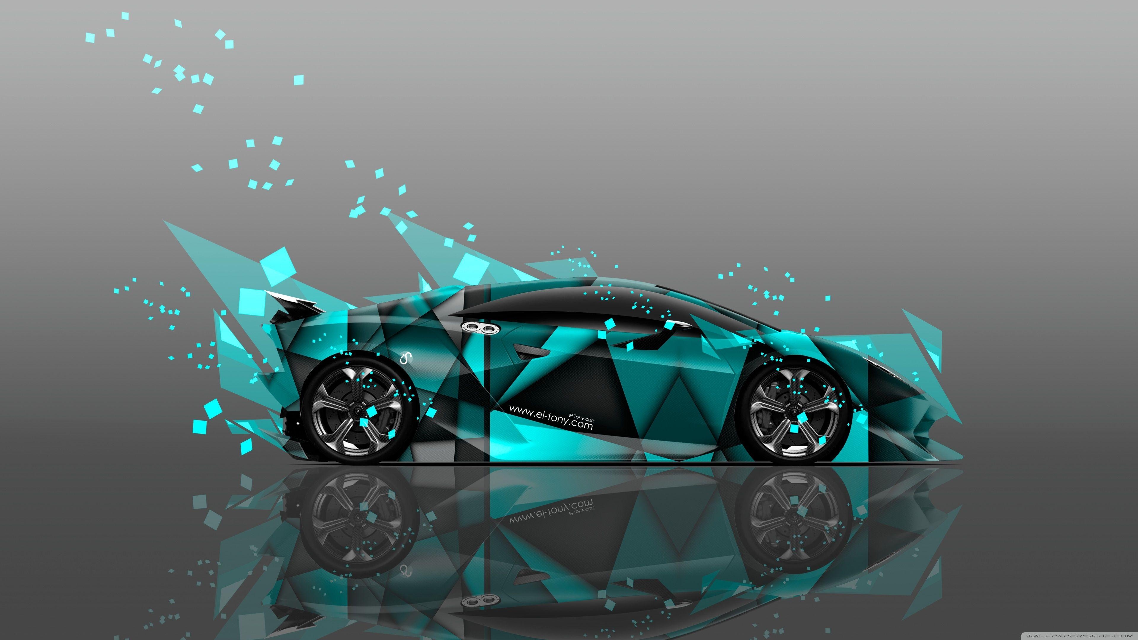 3840x2160 Lamborghini Sesto Elemento Abstract Aerography Car design, Desktop