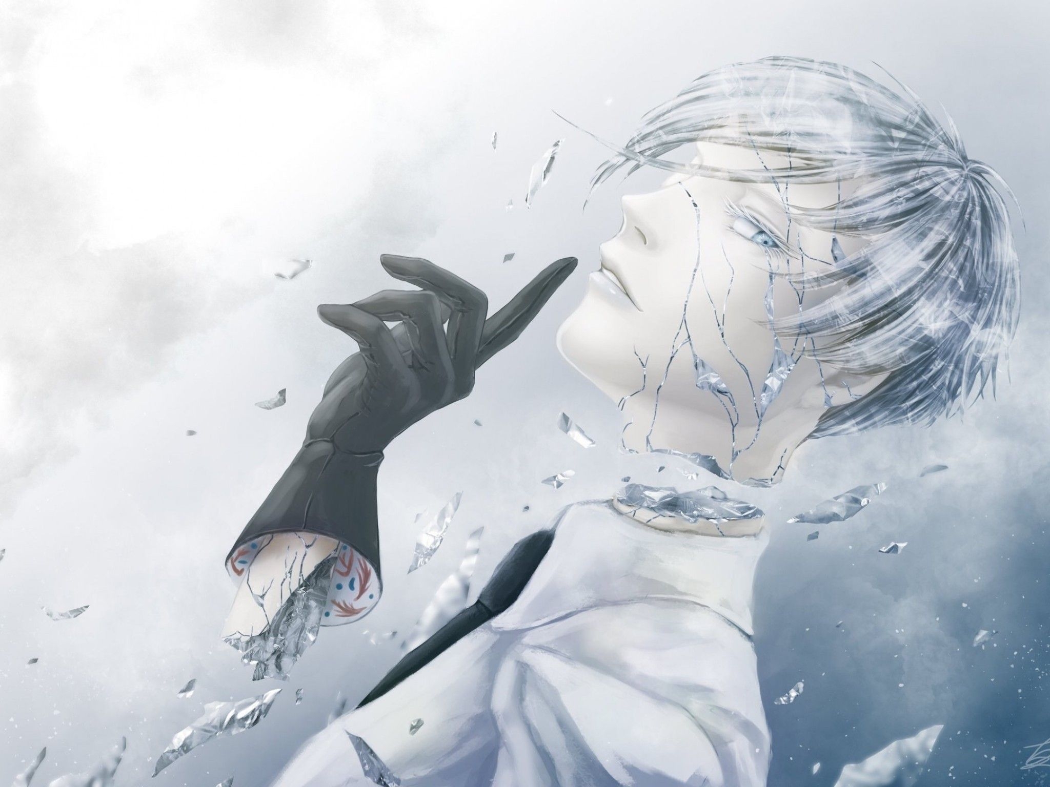 2050x1540 Download  Antarcticite, Broken, Houseki No Kuni, Shoujo, Desktop