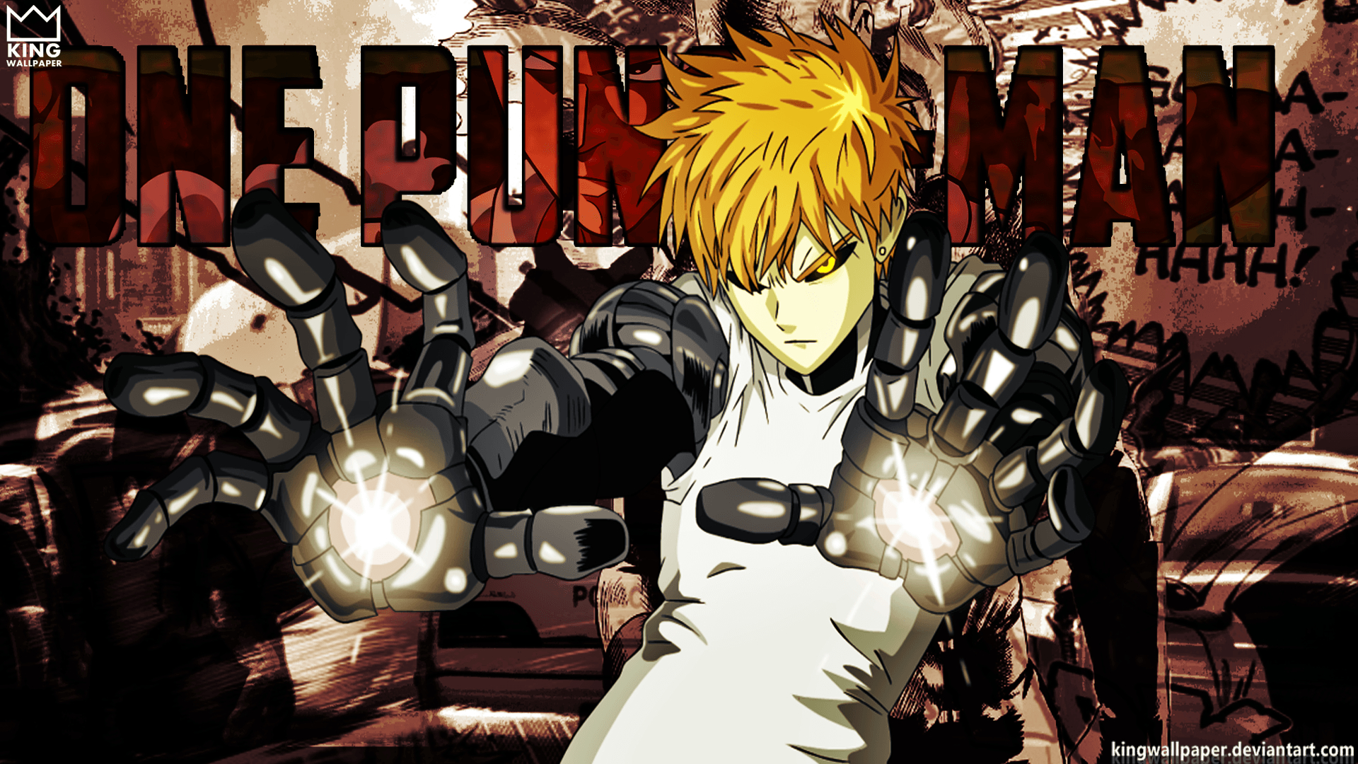 1920x1080 One Punch Man Genos Wallpaper Free One Punch Man Genos Background, Desktop