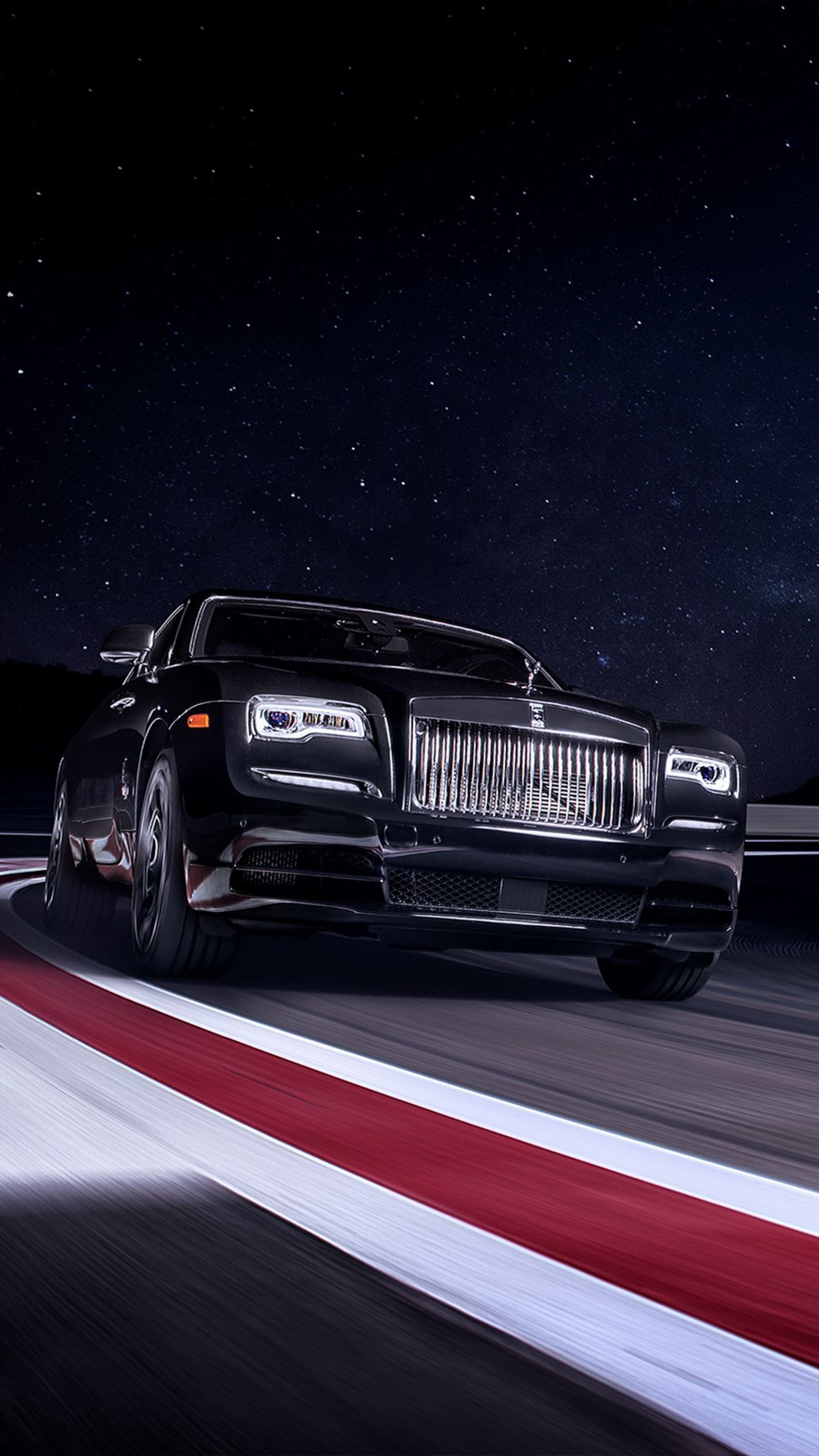 2160x3840 Rolls Royce Black Badge Wraith On Race Track 4K Ultra HD Mobile Wallpaper, Phone