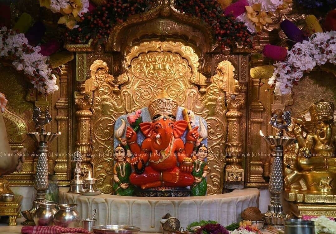 1080x760 Shree Siddhivinayak Temple Mumbai Temples in Maharashtra, Desktop