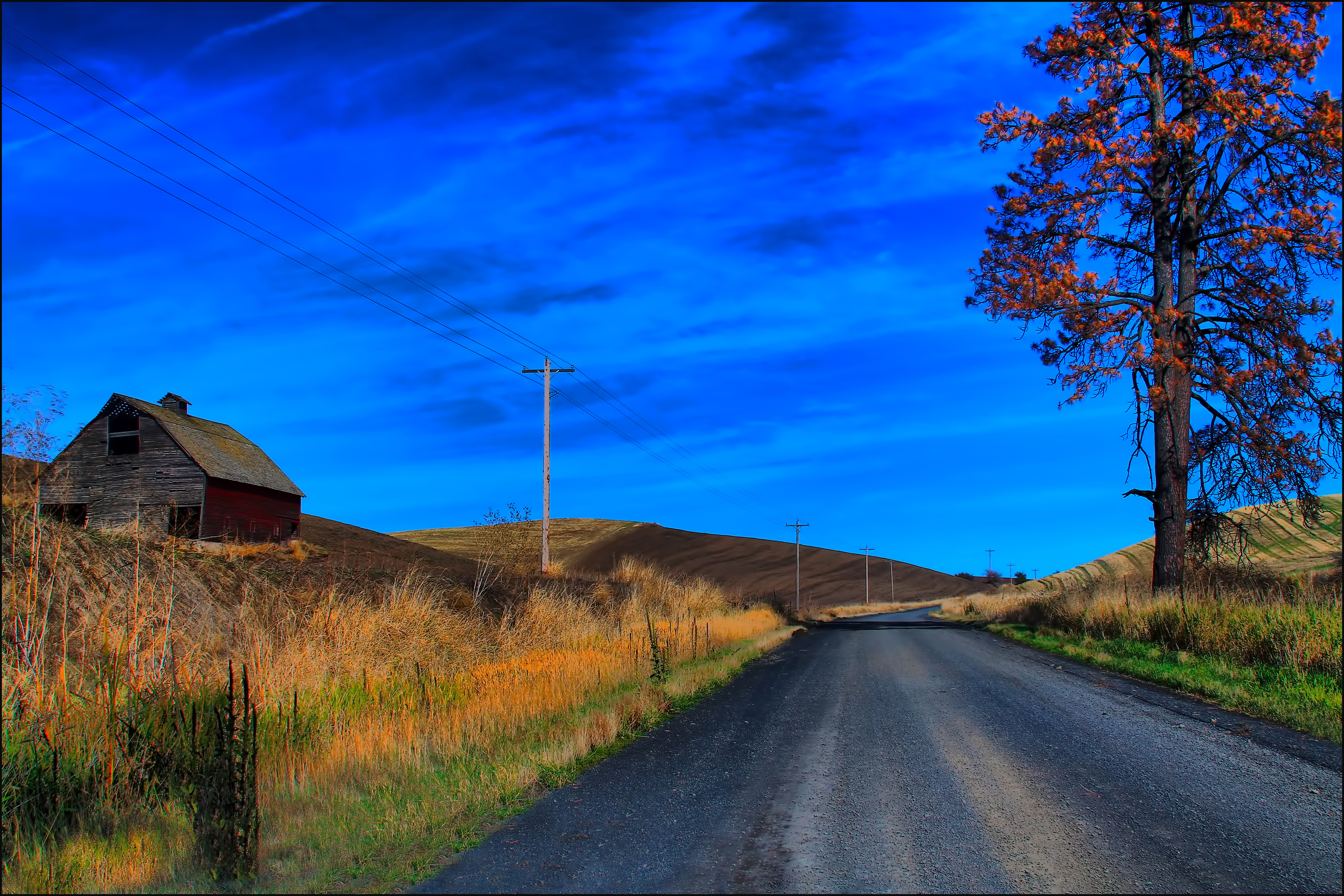 2880x1920 Desktop Wallpaper Nature Sky Roads, Desktop