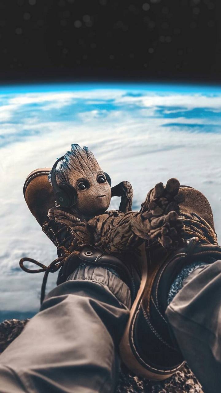 720x1280 Baby Groot wallpaper, Phone