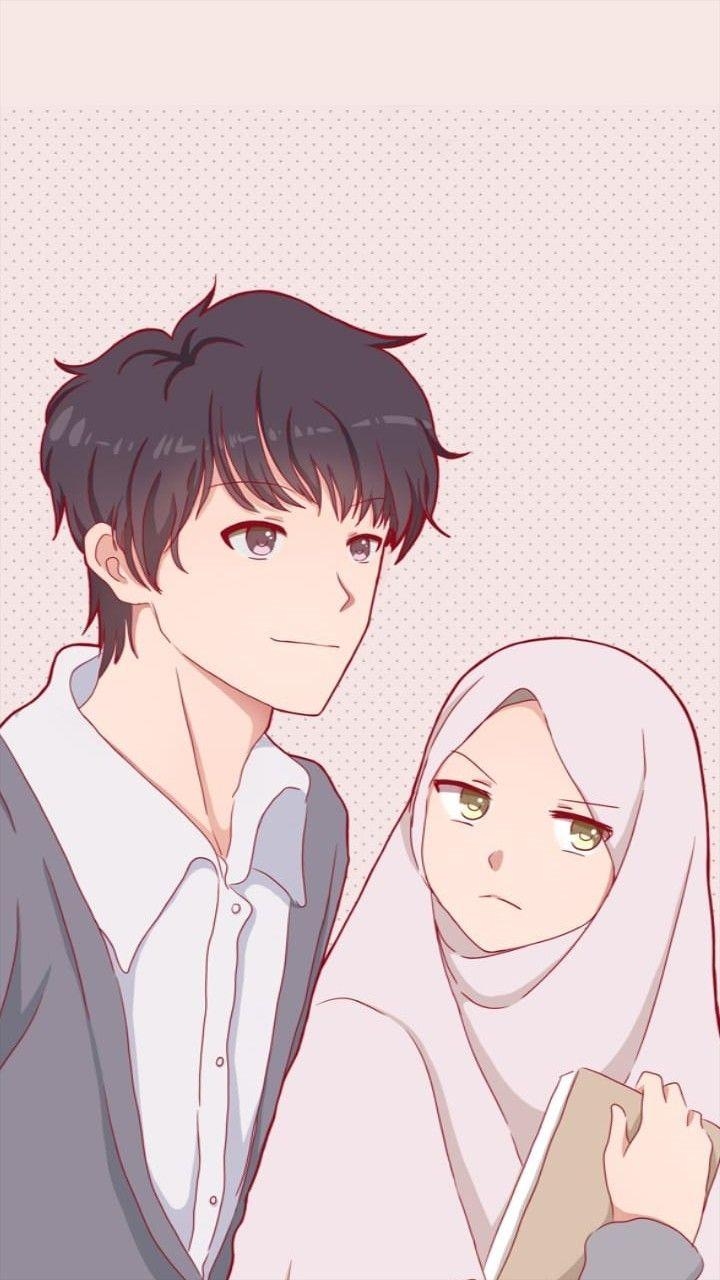 720x1280 Best Muslim Couples Animated ❤ image. Muslim couples, Anime, Phone