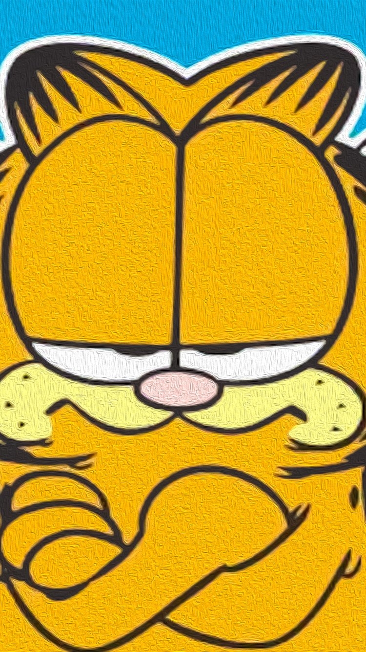 750x1340 Garfield Phone Wallpaper, Phone