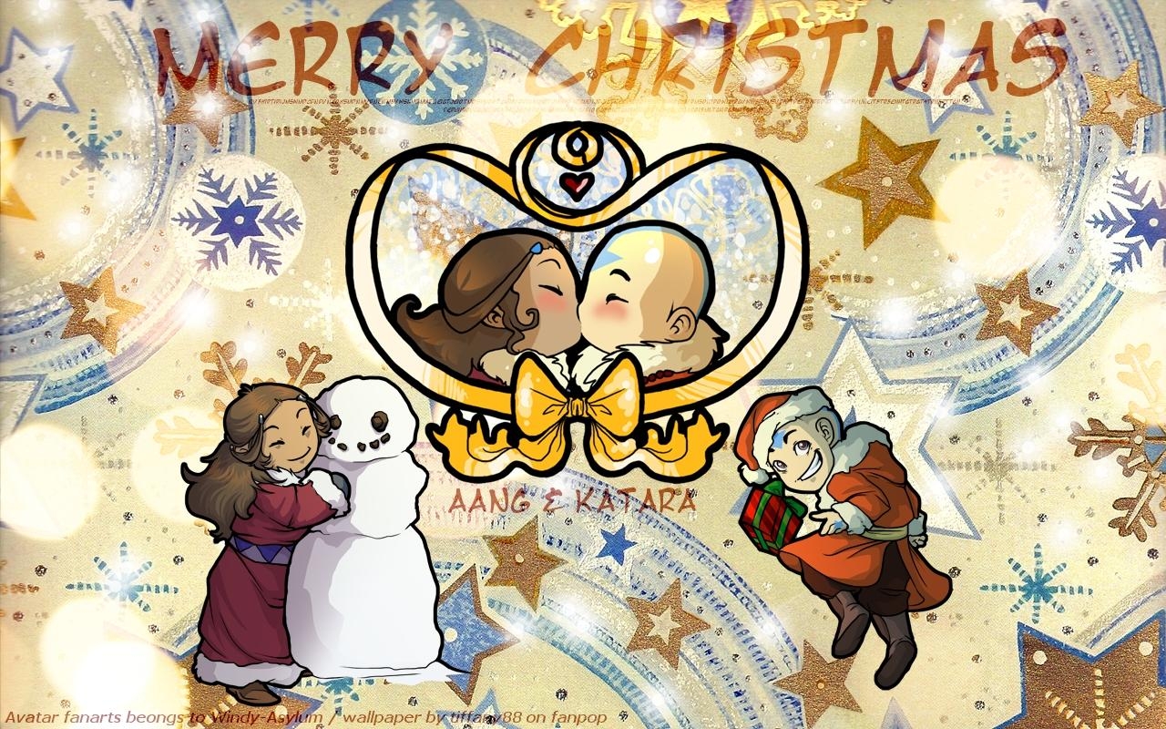 1280x800 Avatar Christmas & Katara ♥: The Last Airbender Wallpaper, Desktop