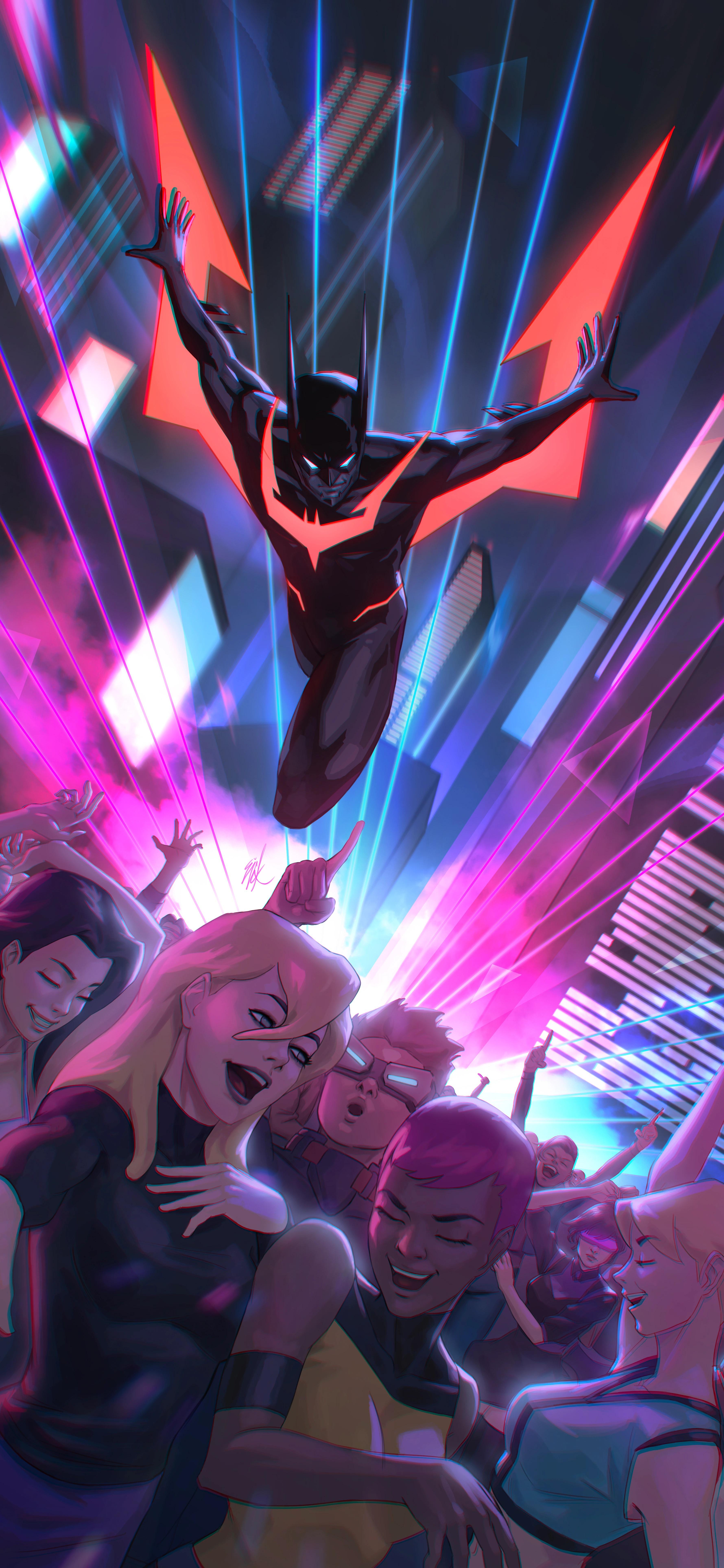 3560x7710 Batman Beyond wallpaper [], Phone