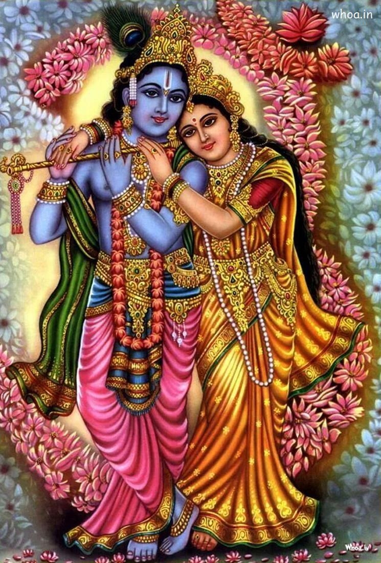 750x1100 Radha Krishna Love Wallpaper, Phone