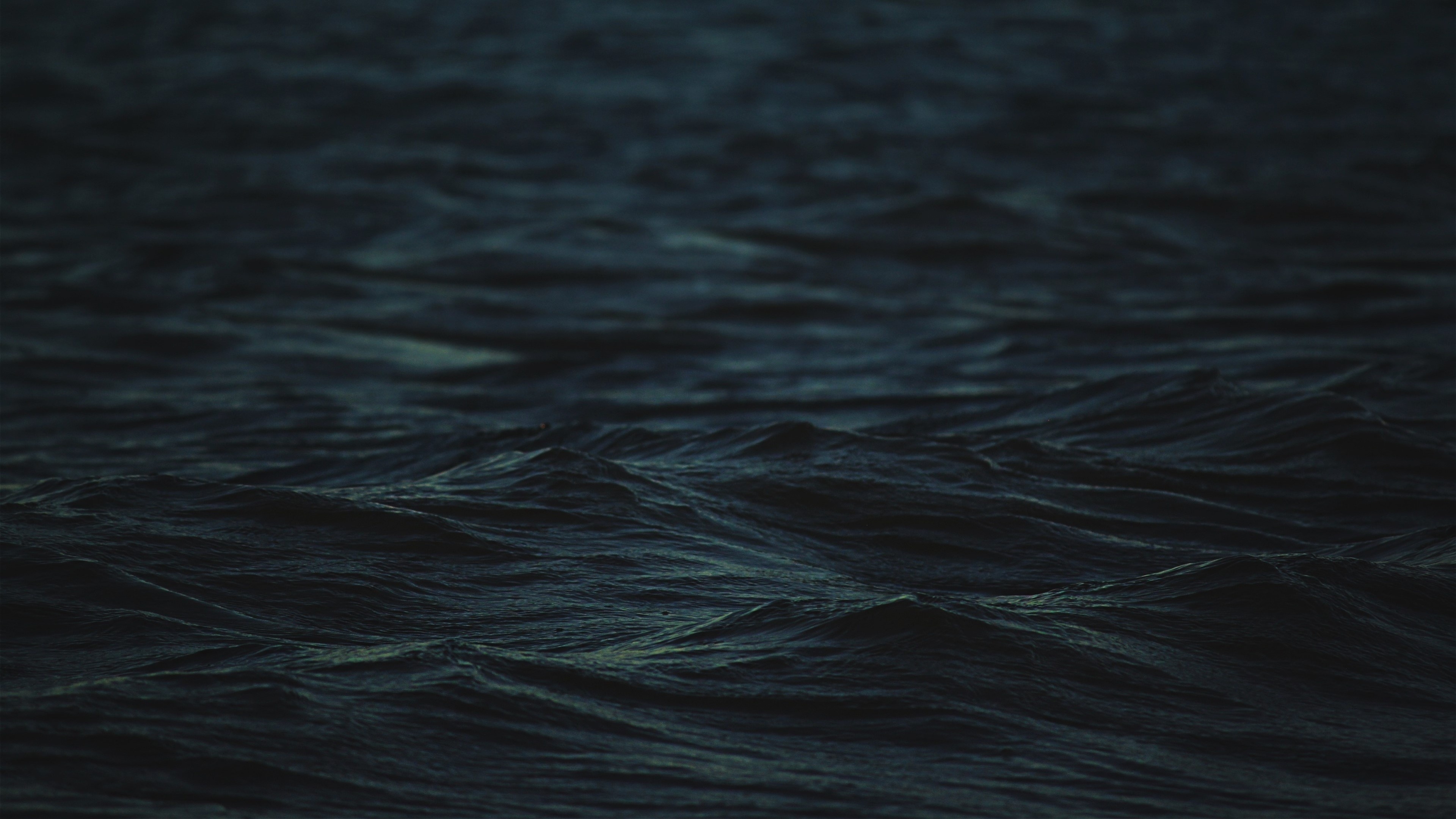 3840x2160 Dark Sea Waves 4k, HD Nature, 4k Wallpaper, Image, Background, Photo and Picture, Desktop