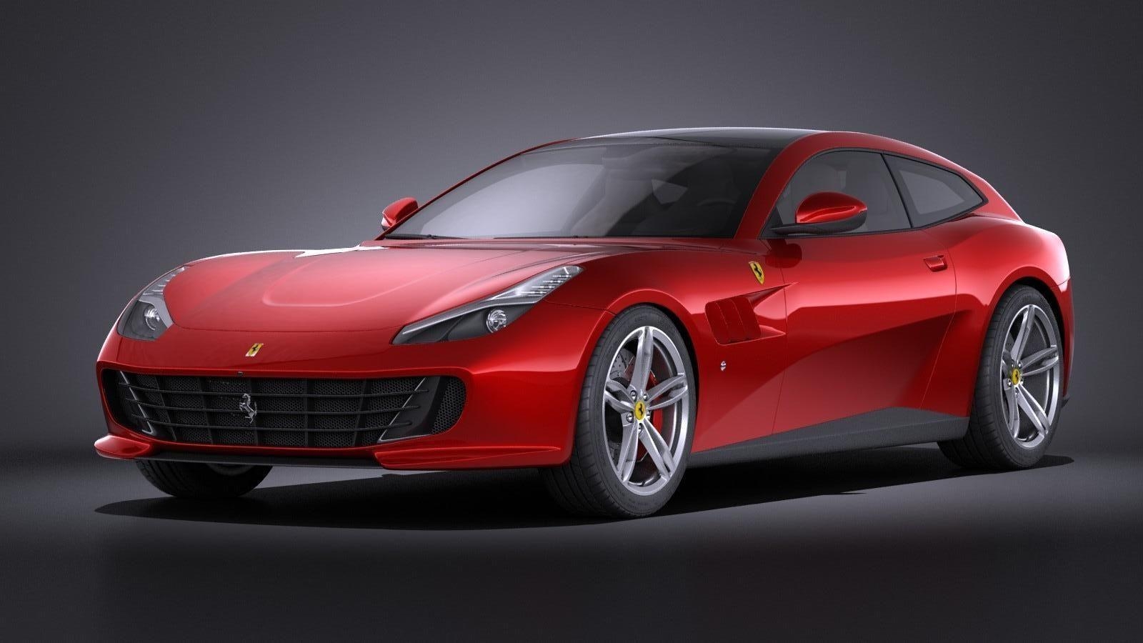 1600x900 RED FERRARI GTC4 LUSSO HD WALLPAPERS, Desktop