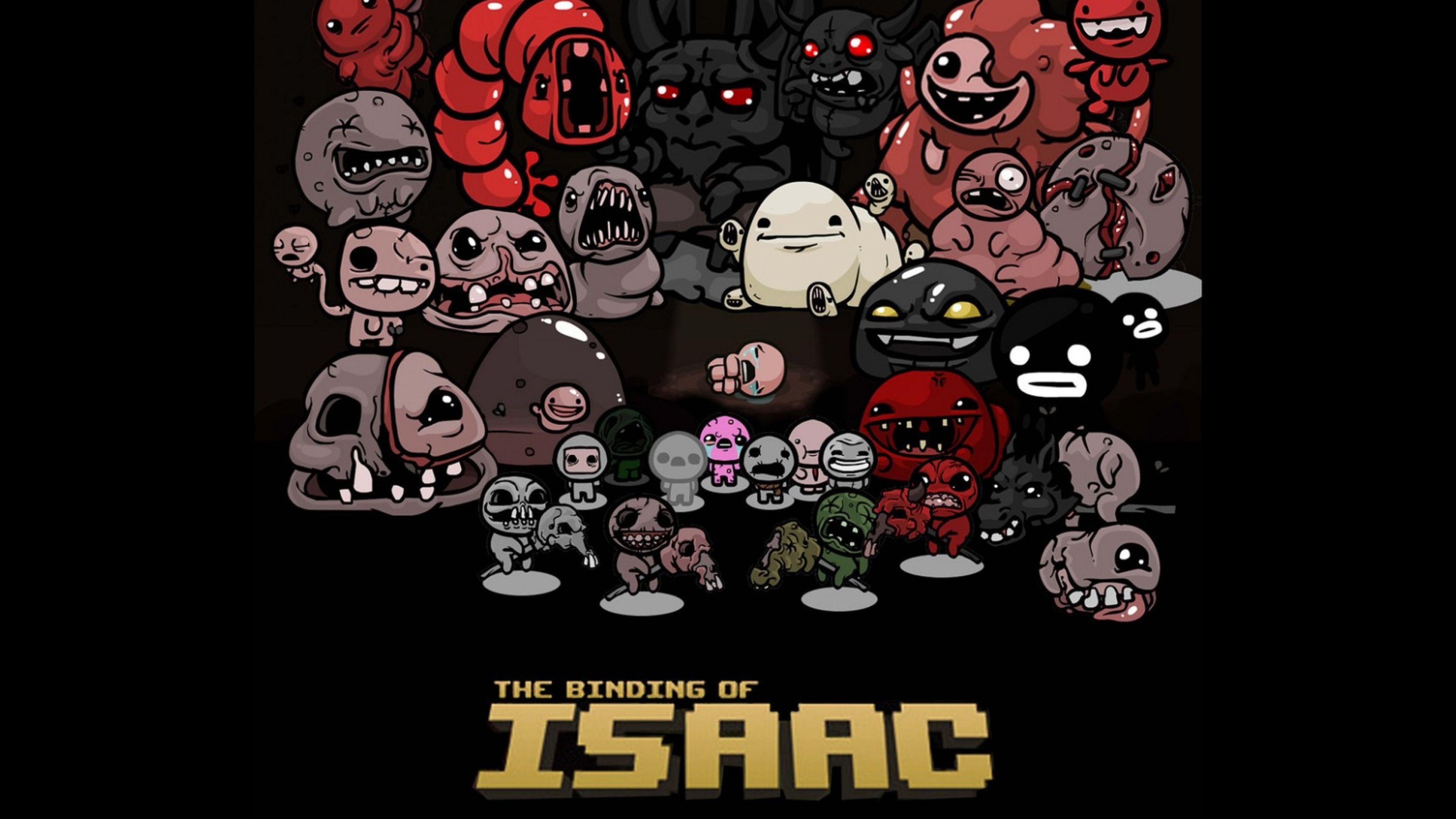 3840x2160 Download Wallpaper  The binding of isaac, Indie, Game, Desktop