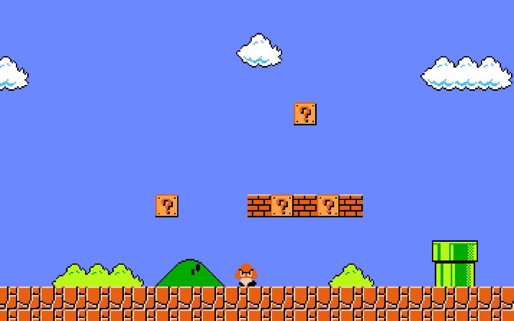 1680x1050 Super Mario Bros background. Mario Backdrop. Super Mario, Mario, Desktop