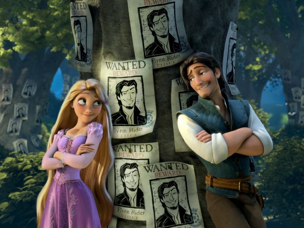 1030x770 Tangled Rapunzel and Flynn wallpaper in  resolution, Desktop