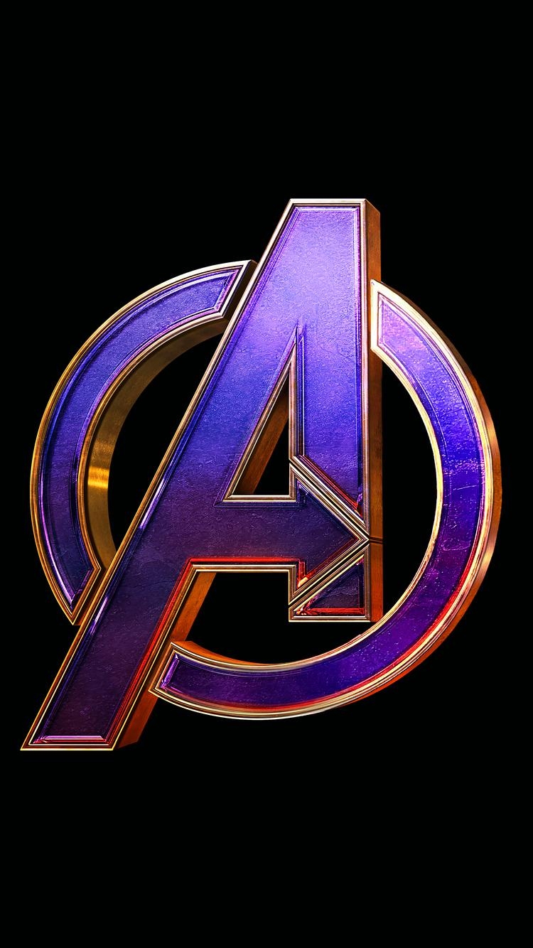 750x1340 Avengers Endgame Logo 4k iPhone iPhone 6S, iPhone 7 HD, Phone