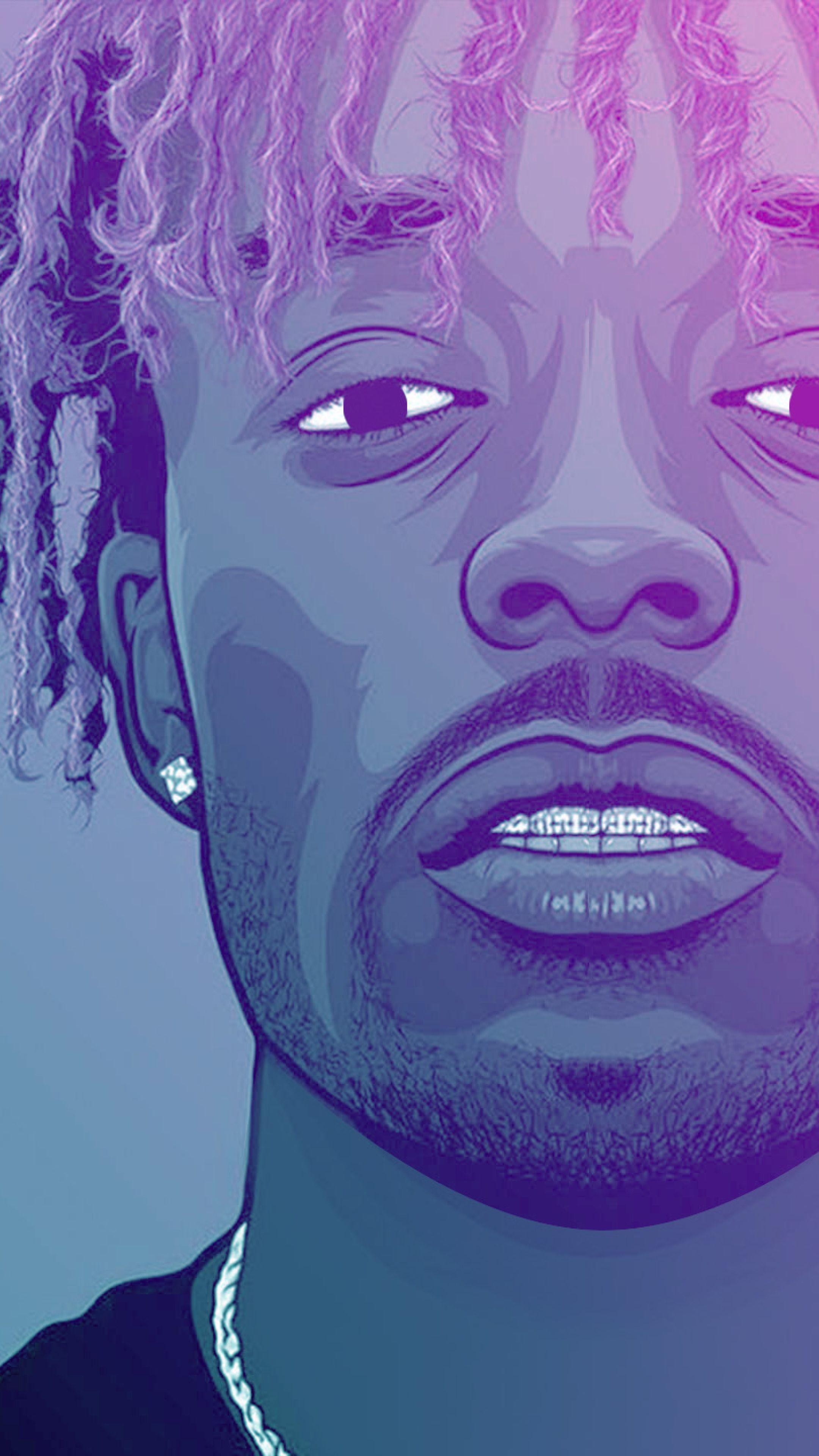 2160x3840 Download Lil Uzi Vert Art  Resolution, Full HD 2K Wallpaper, Phone