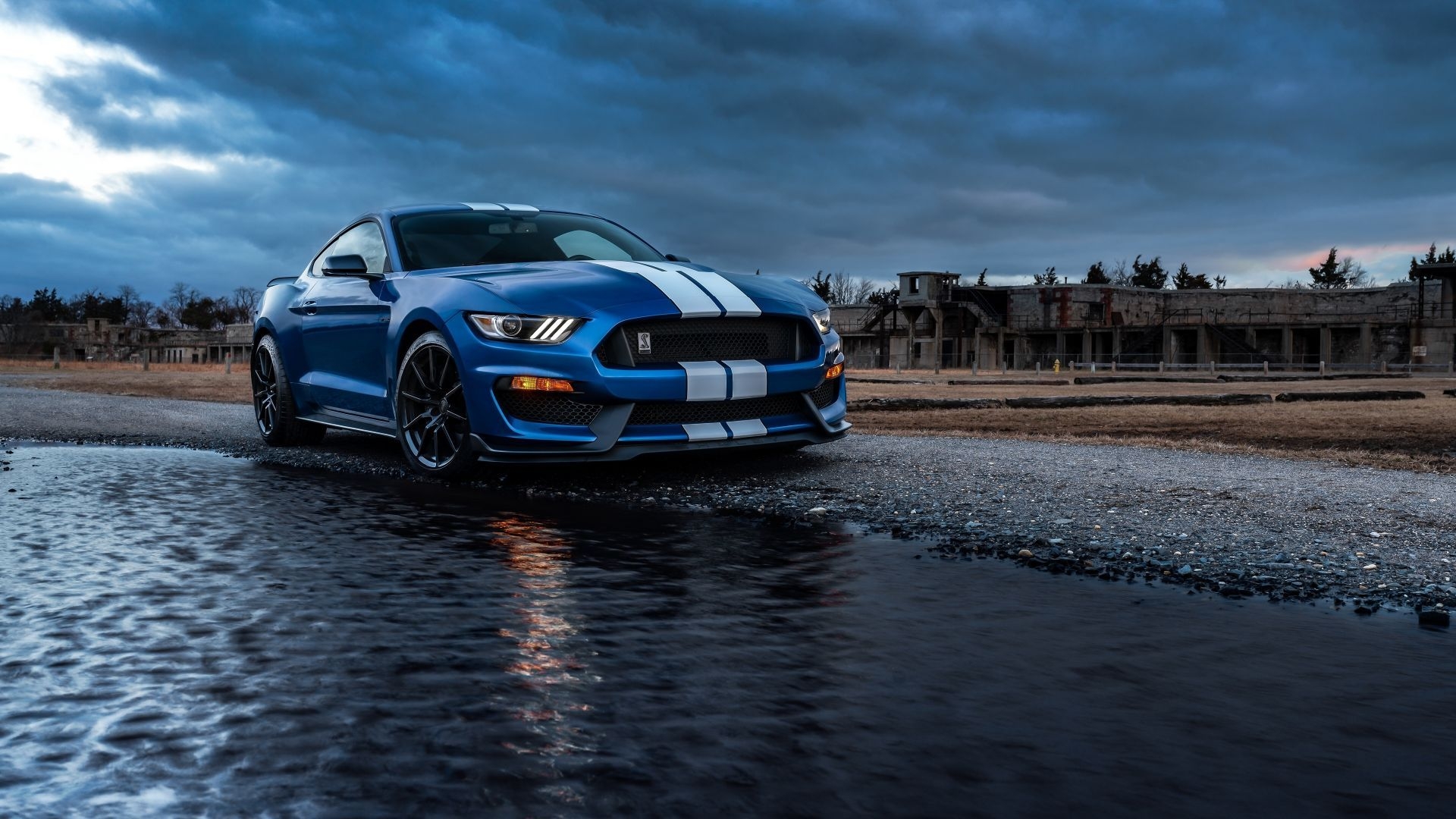 1920x1080 Desktop wallpaper 2020 ford mustang, blue car, HD image, picture, background, e48cde, Desktop