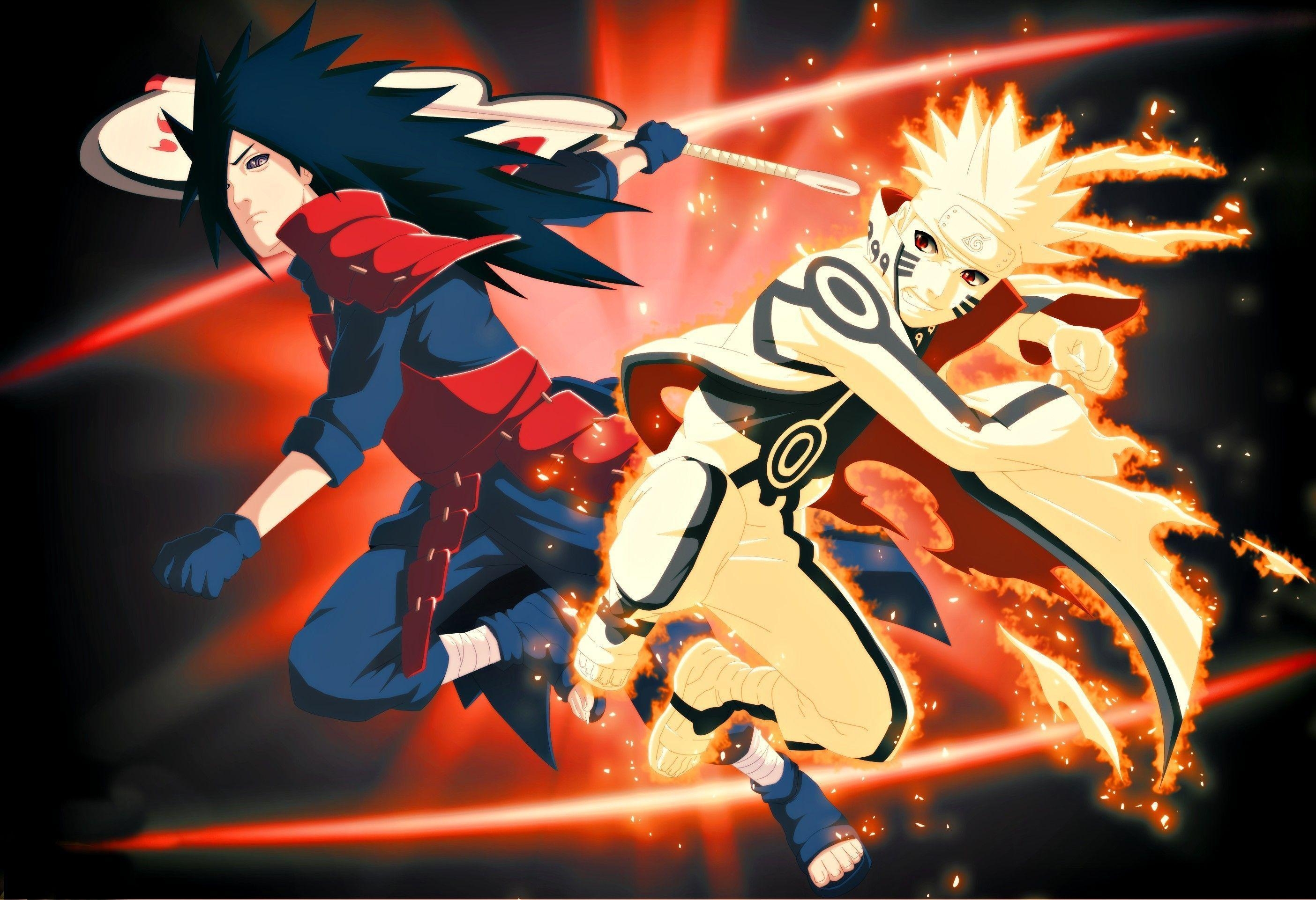 2810x1930 Naruto shippuden Wallpaper, naruto vs madara, uchiha madara, Desktop