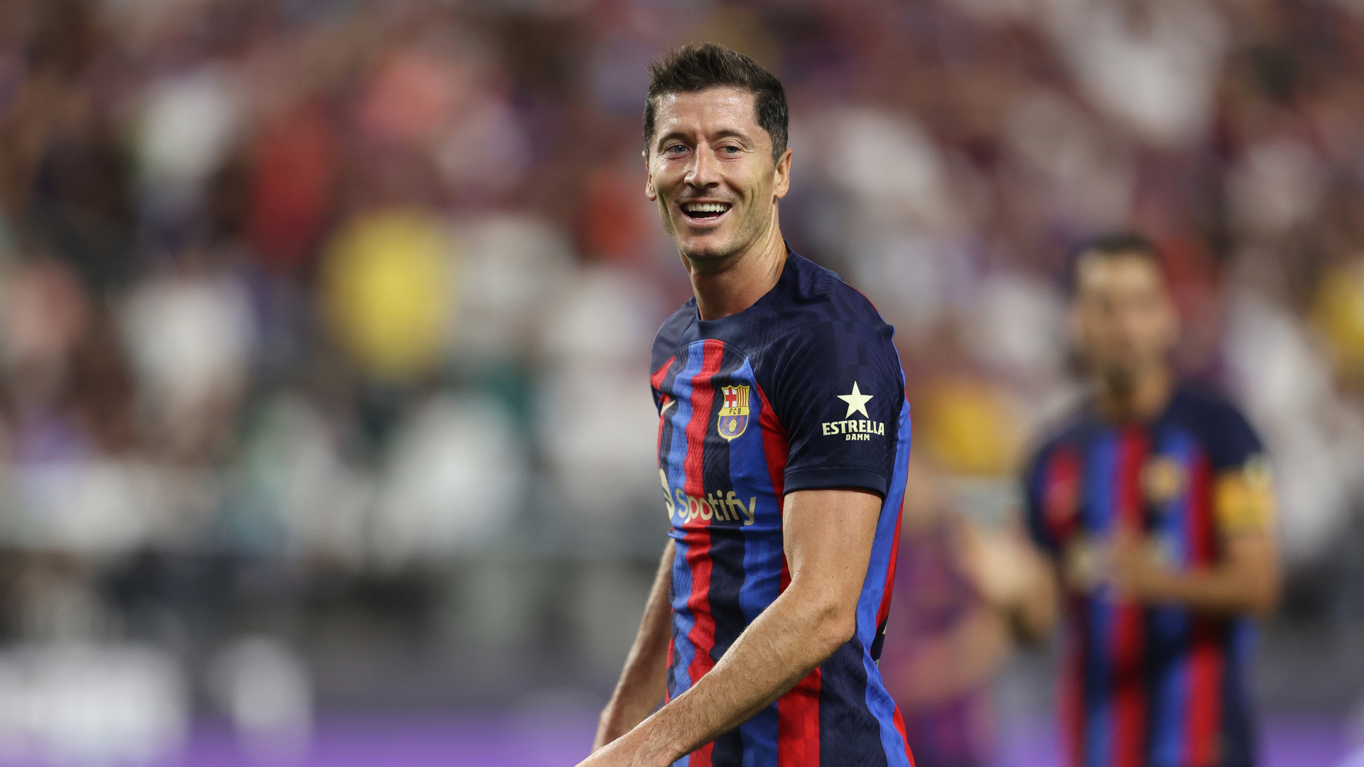 1920x1080 Lewandowski feels like he has been at Barcelona 'for months' after making debut in Clasico win, Desktop