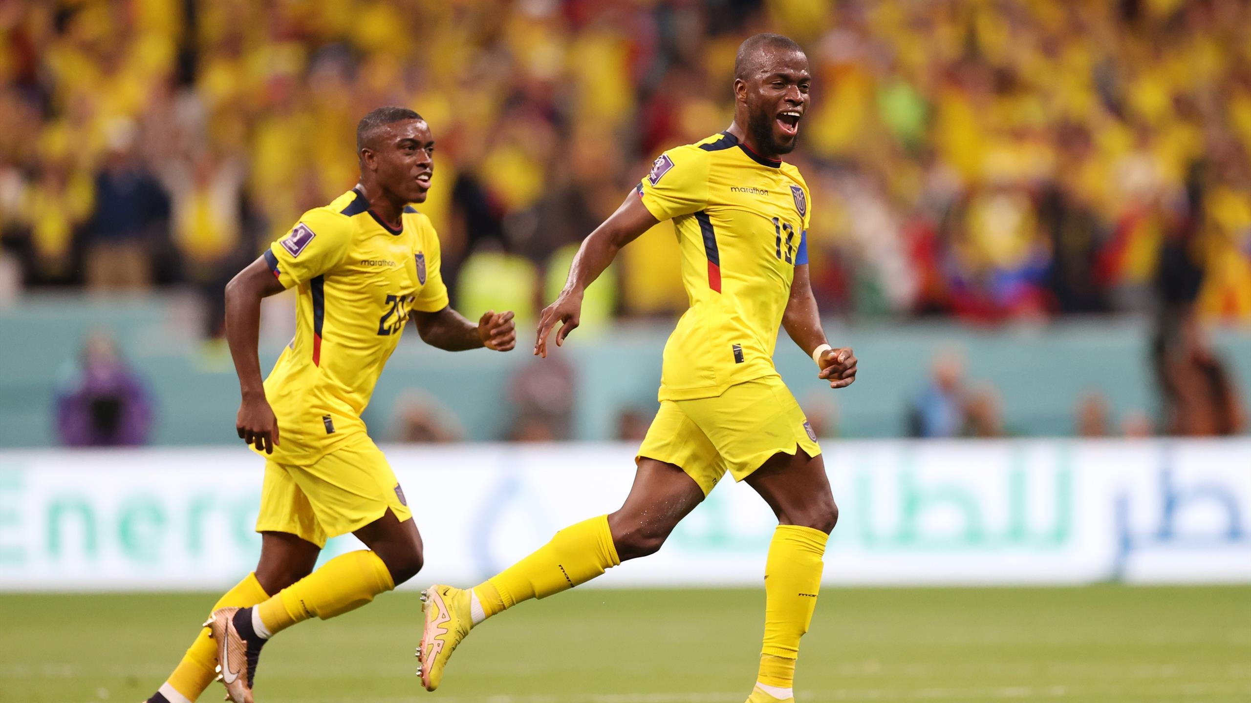 2560x1440 Qatar 0 2 Ecuador: Enner Valencia Strikes Twice As South Americans Beat Hosts In Tournament Opener, Desktop