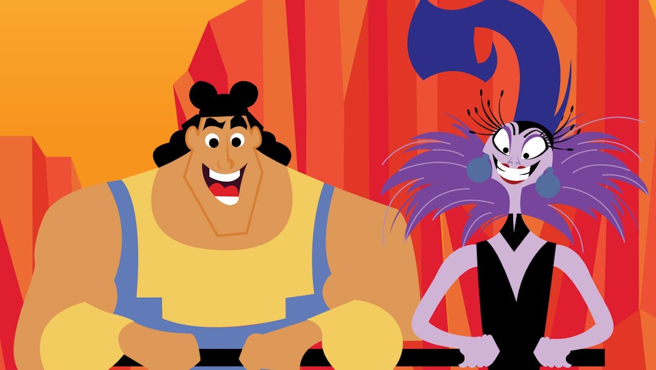 1280x730 Disney Doodle: Yzma & Kronk Take On Big Thunder Mountain Railroad. Disney Parks Blog, Desktop