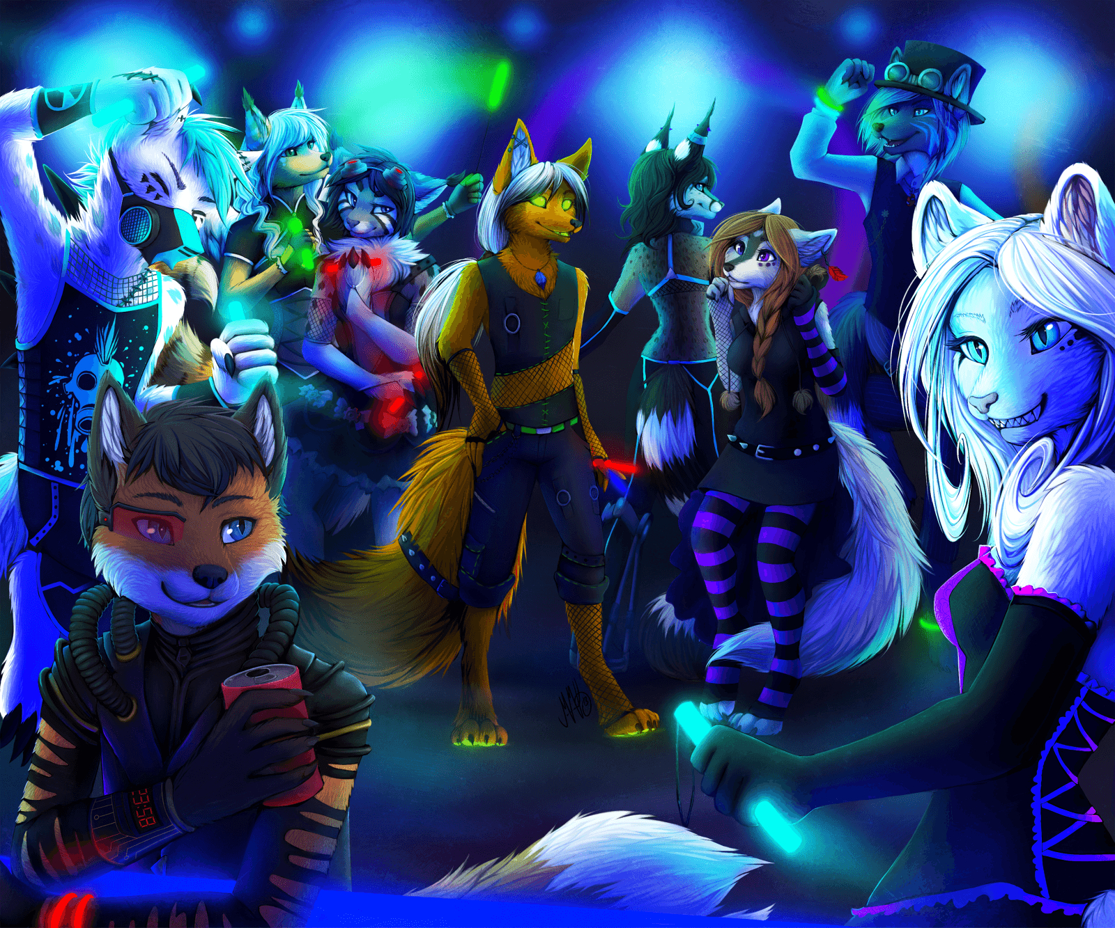 1600x1340 Furry Rave Wallpaper, Desktop