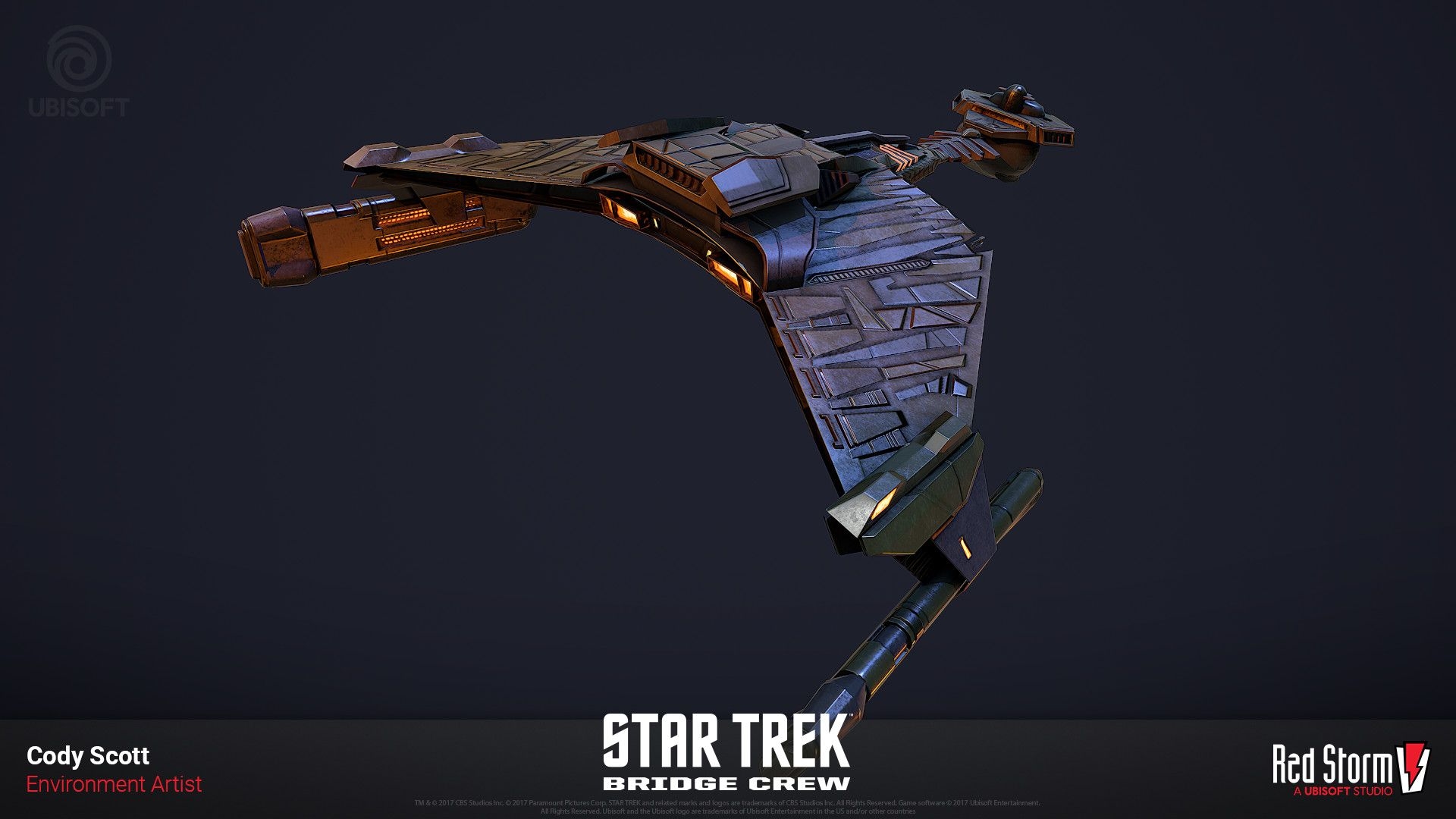 1920x1080 Klingon War Bird from Star Trek Bridge Crewcodywscott.com, Desktop