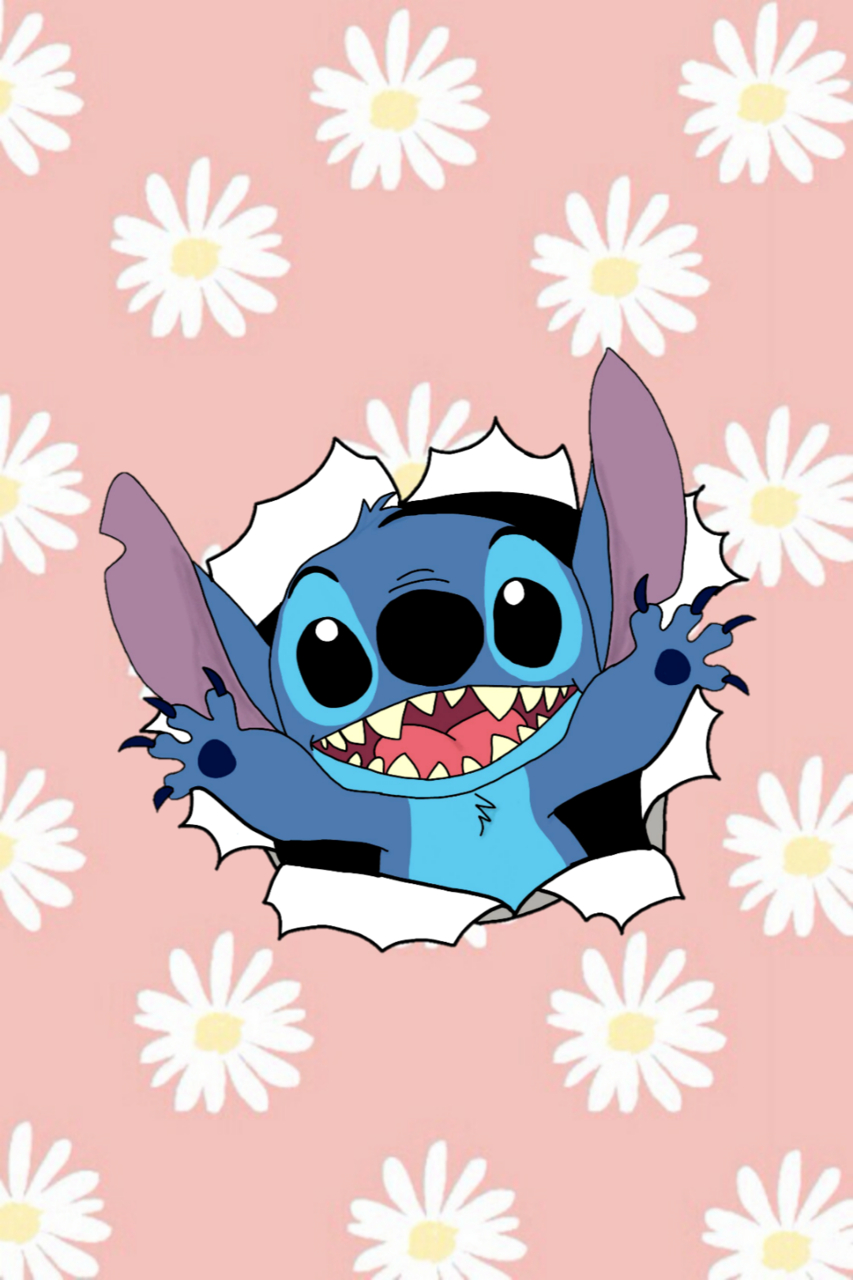 860x1280 Disney Stich Aesthetic Wallpaper, Phone