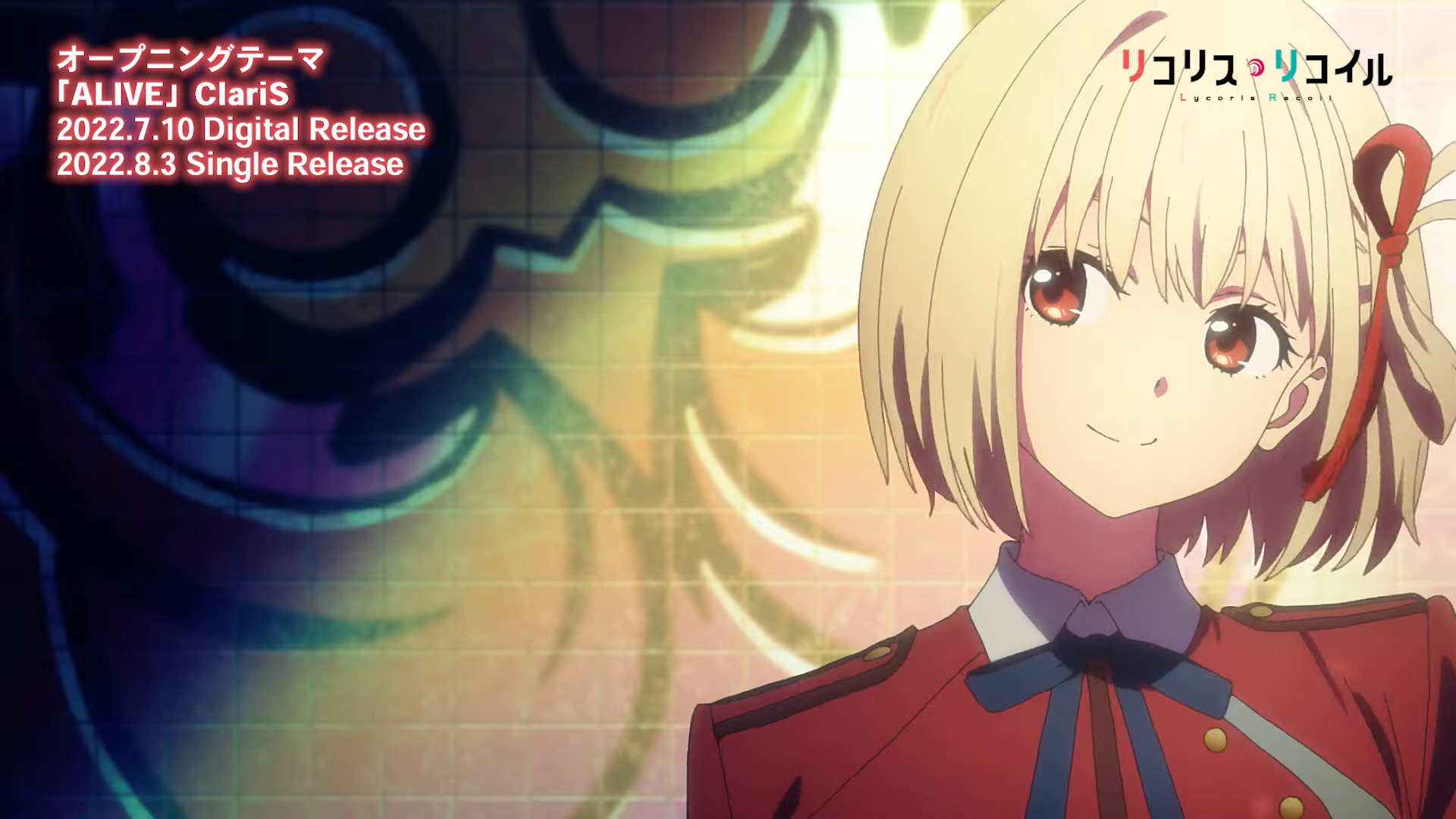 1920x1080 Lycoris Recoil Releases Non Credit Opening Video, Desktop