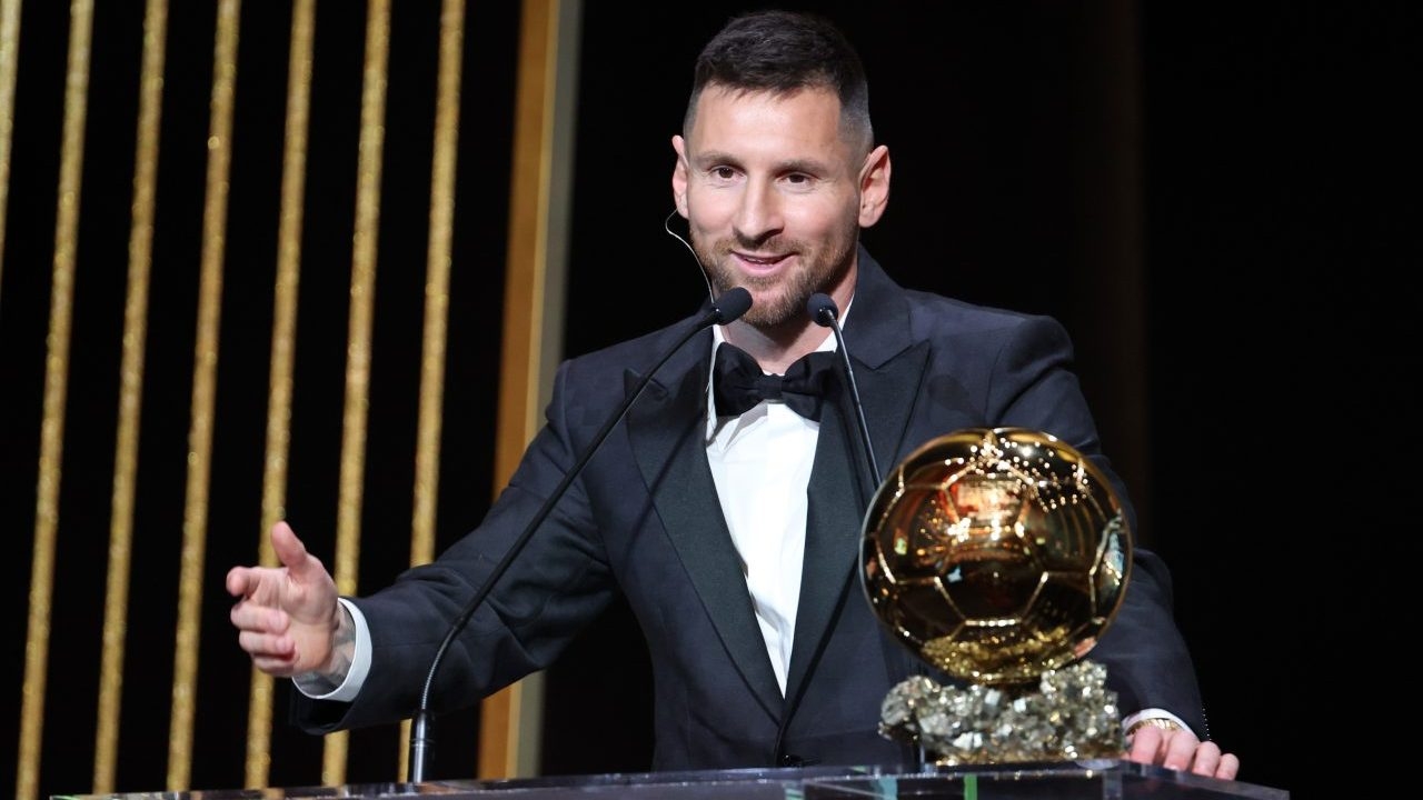 1280x720 Messi Wins Eighth Ballon d'Or as World's Top Player, Desktop