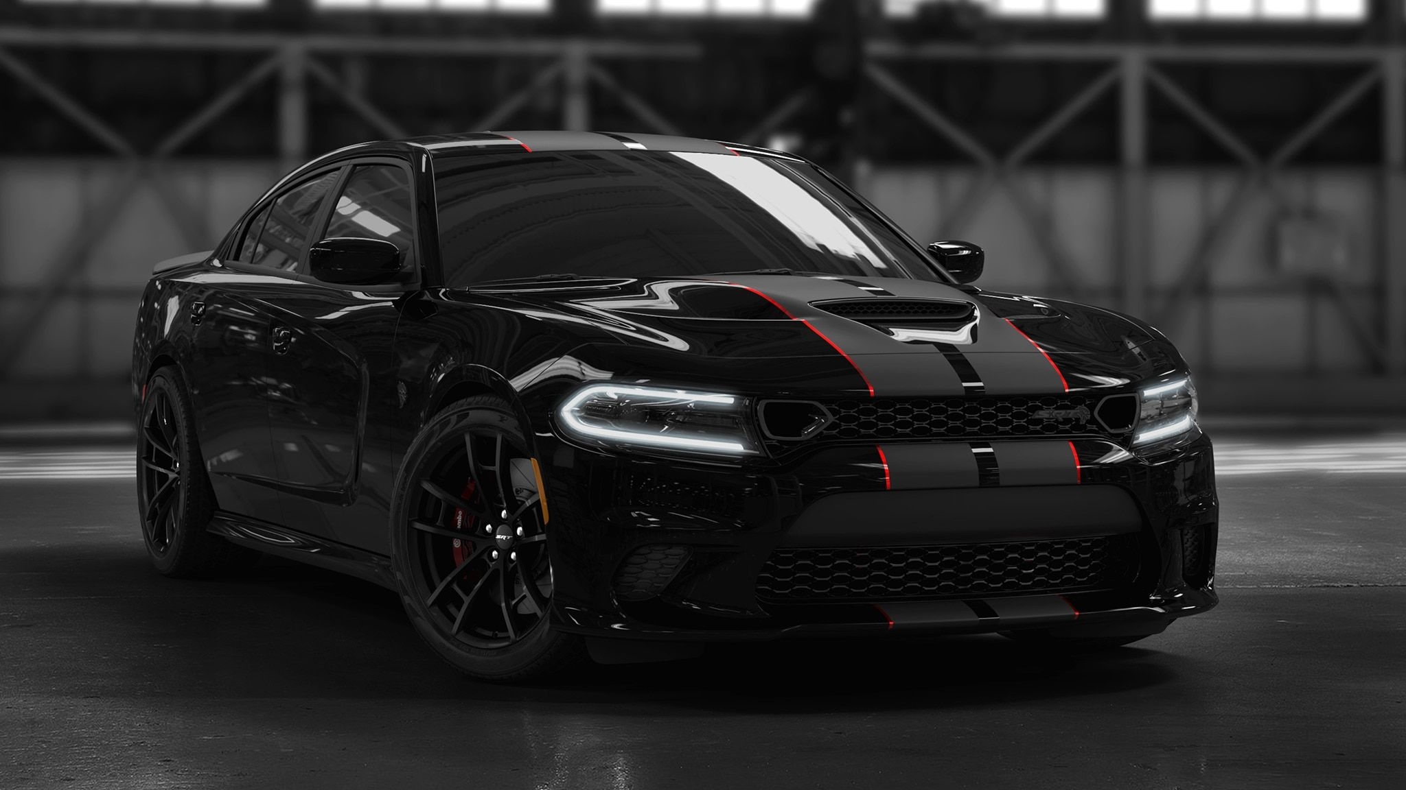 2050x1160 Black Dodge Charger Wallpaper Free Black Dodge Charger Background, Desktop