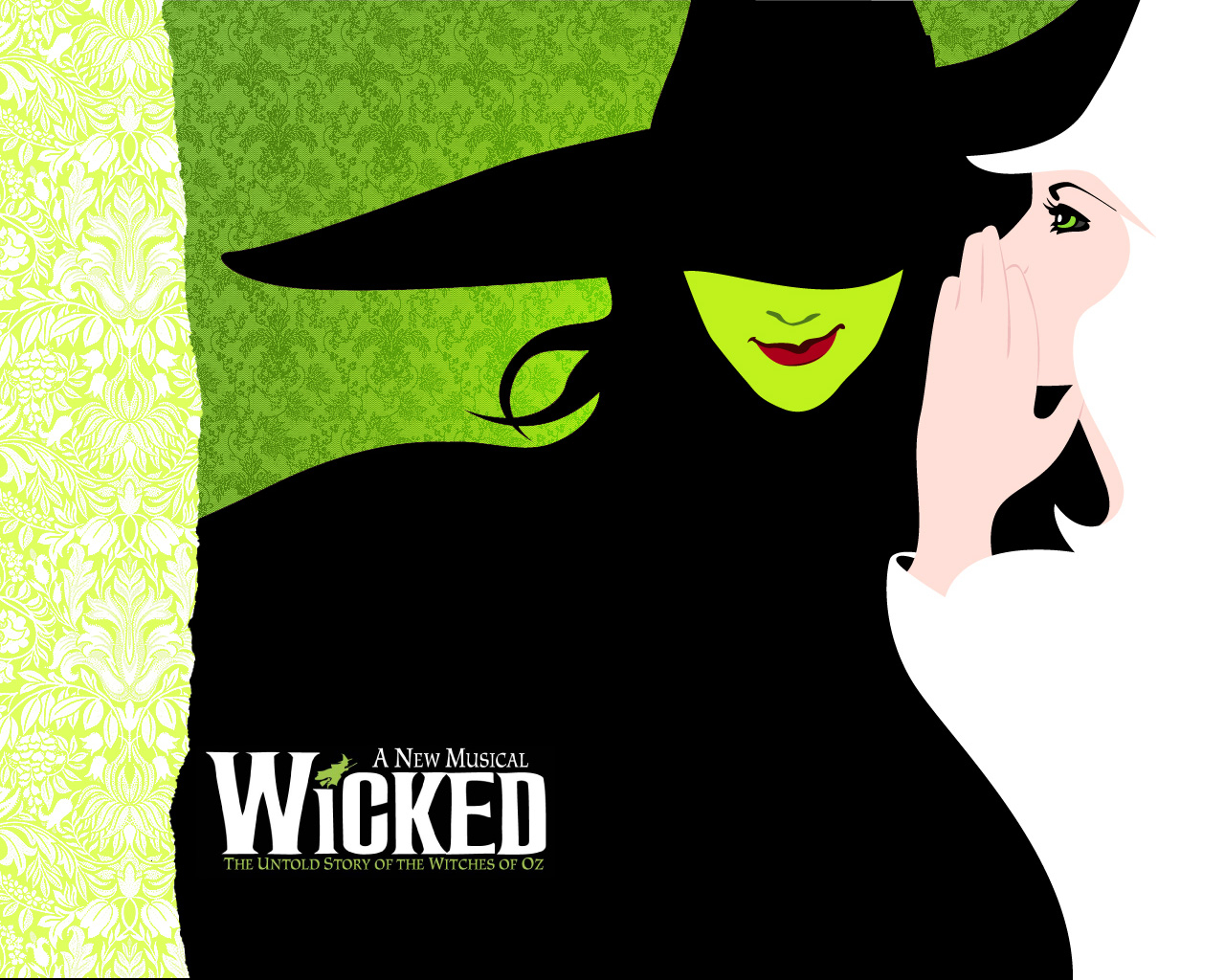 1280x1030 wicked wallpaper, fictional character, illustration, headgear, font, hat, Desktop