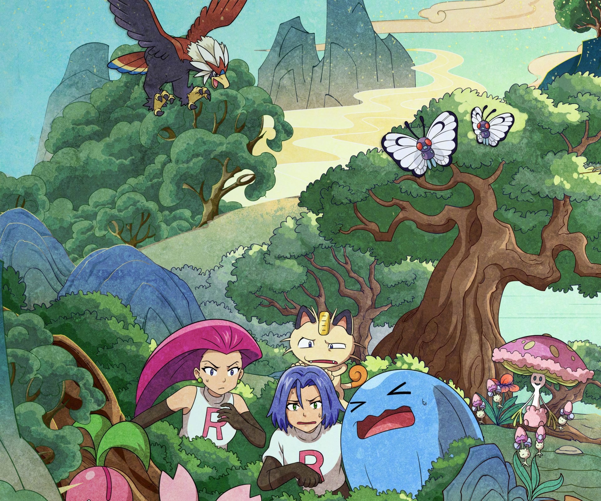 1920x1600 Pokémon the Movie: Secrets of the Jungle HD Wallpaper and Background Image, Desktop