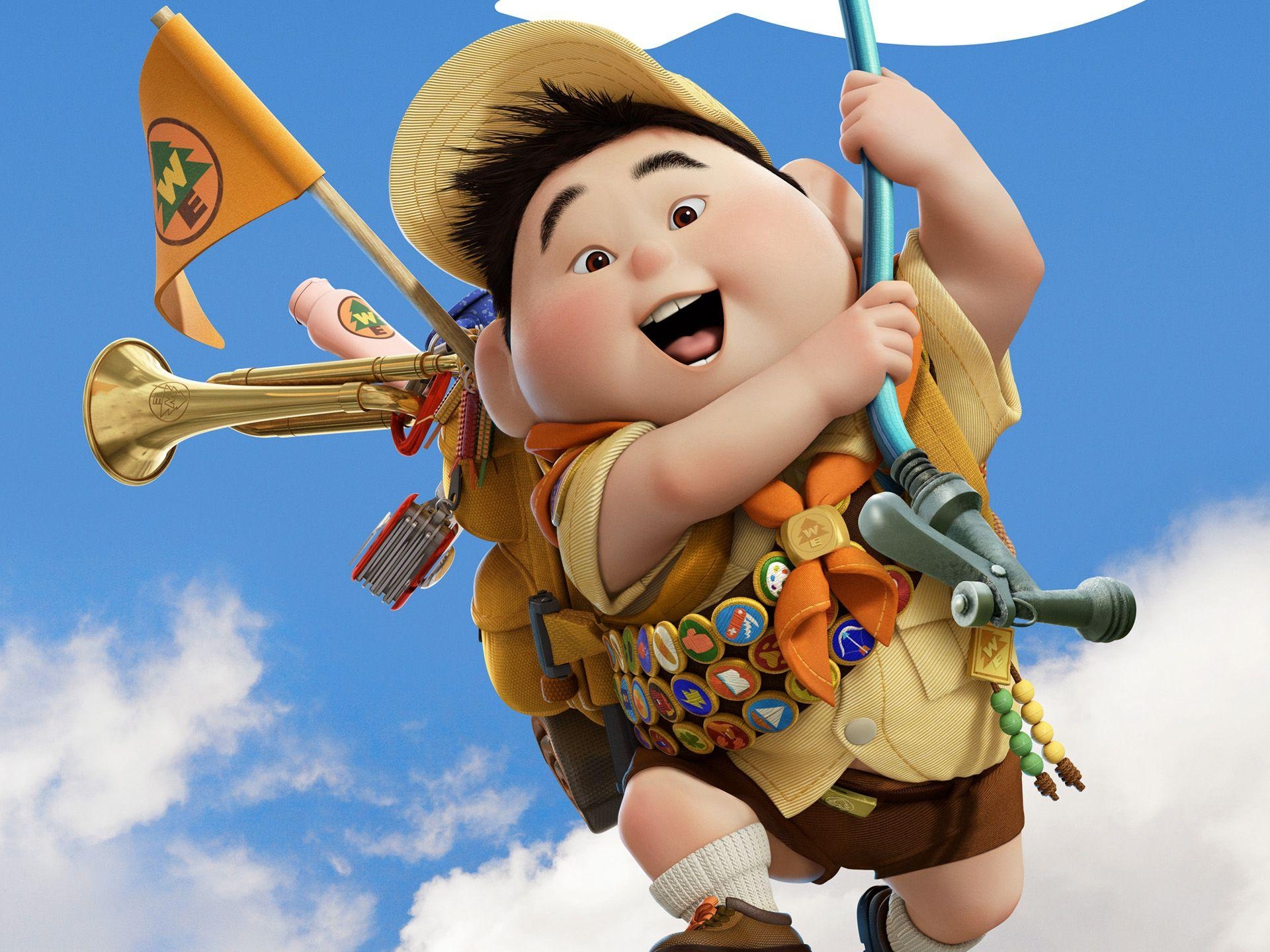 1920x1440 Russell Boy in Pixar's UP Wallpaper, Desktop