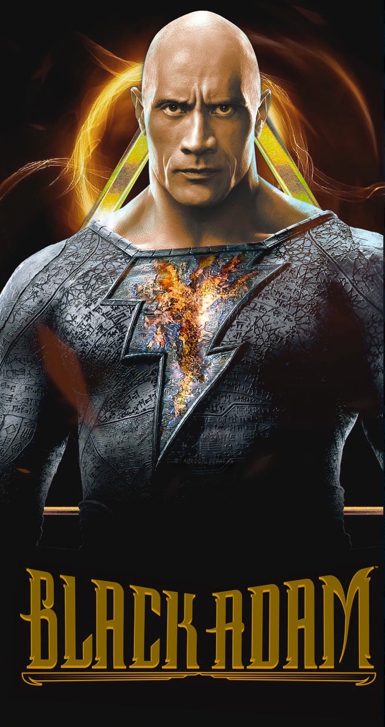 760x1430 Black Adam News for #BlackAdam begins! A new poster and image have been released! (via, Phone