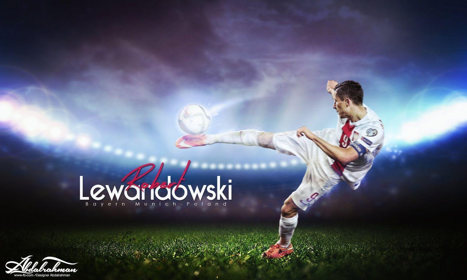 1600x960 Wallpaper Robert Lewandowski 2014 2015 By Designer Abdalrahman, Desktop