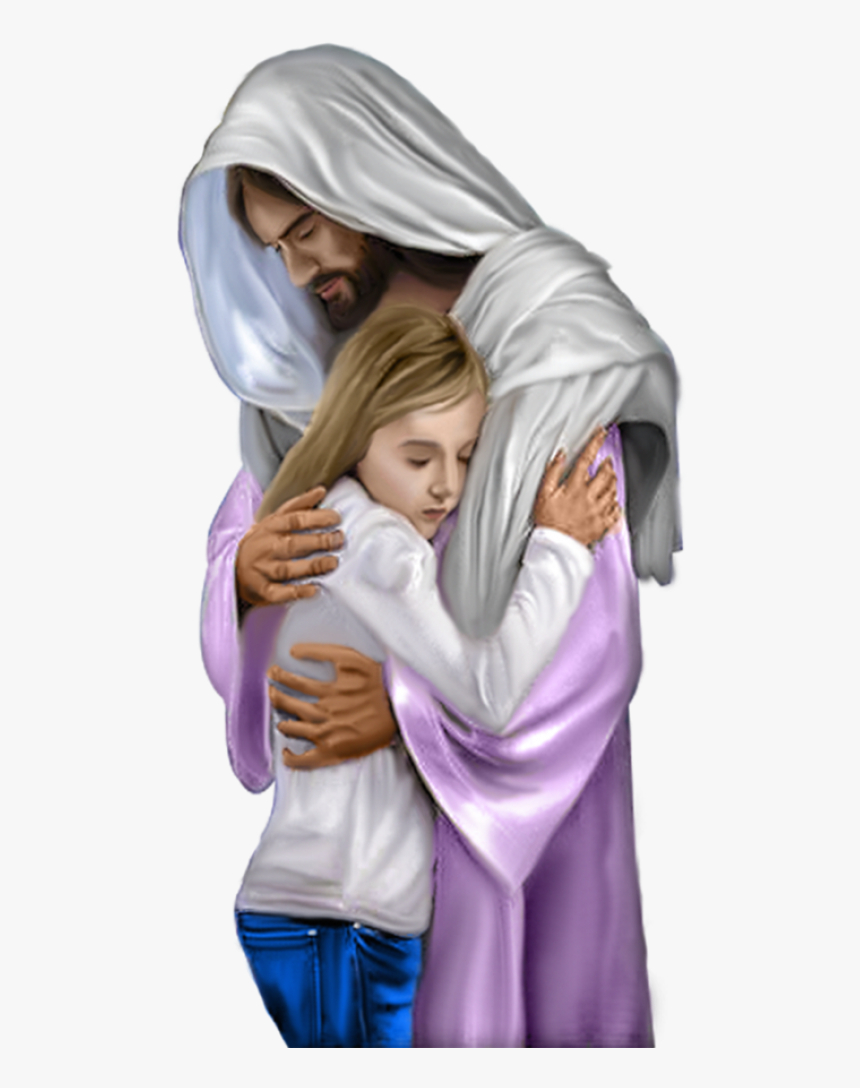 860x1090 Jesus Hugging Children, HD Png Download, Transparent Png Image, Phone