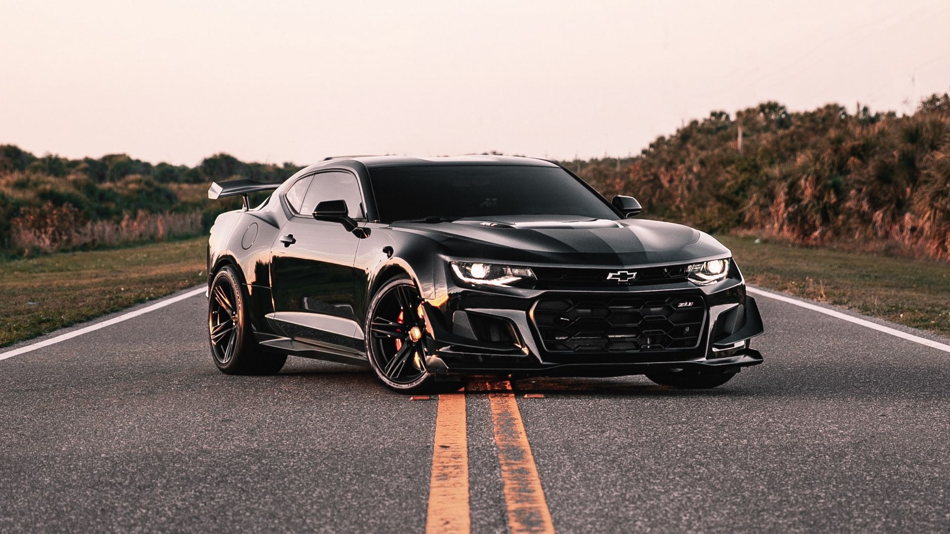 1920x1080 Chevrolet Camaro, Chevrolet, Black Wallpaper Free Download, Desktop