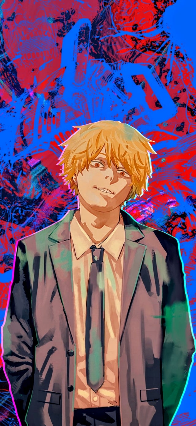 640x1390 Here's a Denji wallpaper from Vol 11! Instagram: @kurayamidake, Phone