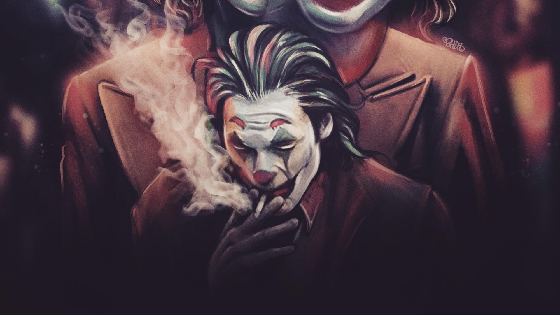 1920x1080 Joker Smoker Art Laptop Full HD 1080P HD 4k, Desktop