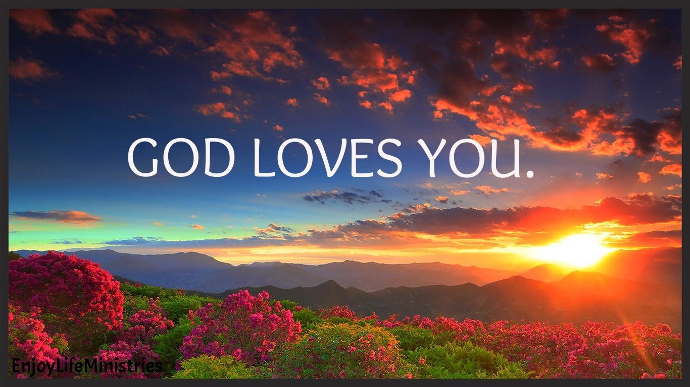 1370x770 God Loves You Desktop Background. Beautiful Widescreen Desktop Wallpaper, Desktop Wallpaper and Naruto Desktop Background, Desktop