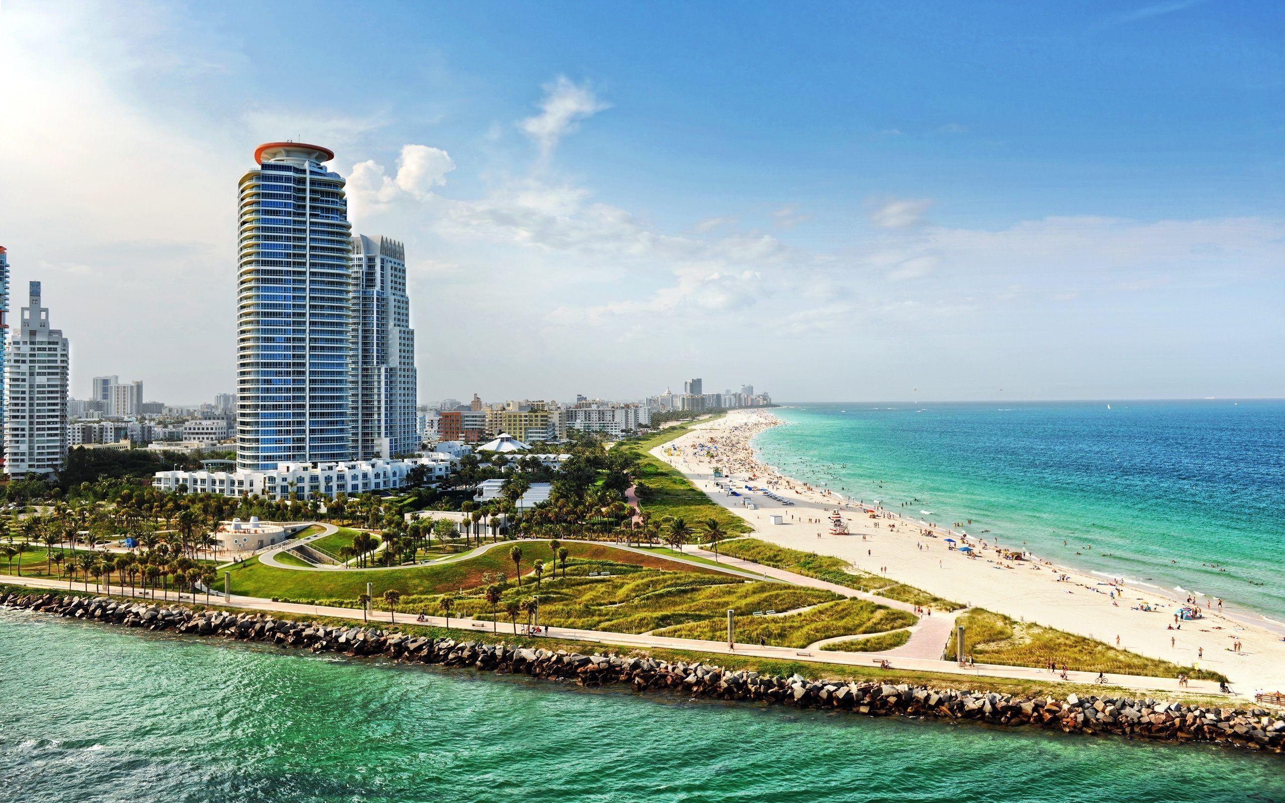 2560x1600 miami beach florida wallpaper, Desktop