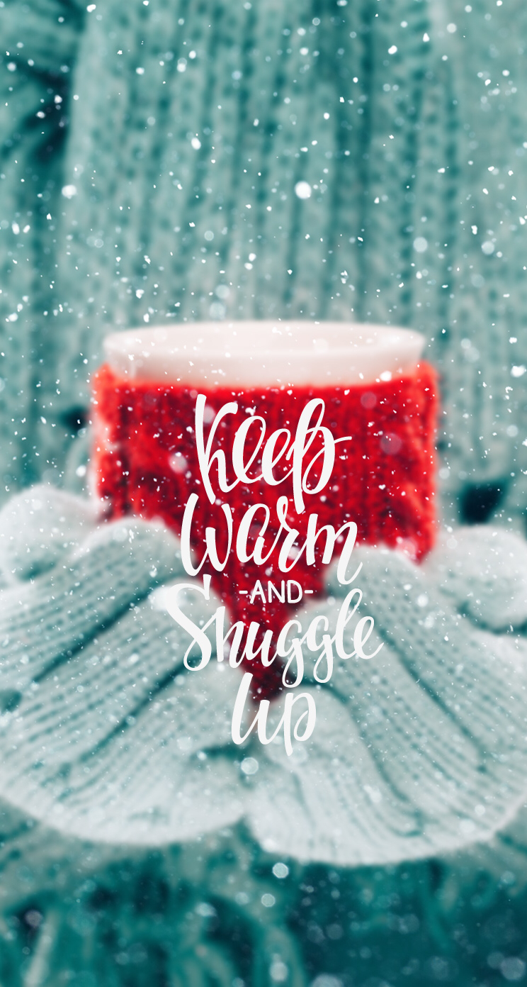 750x1400 Keep warm and snuggle up. iPhone wallpaper winter, Christmas phone wallpaper, Winter wallpaper, Phone