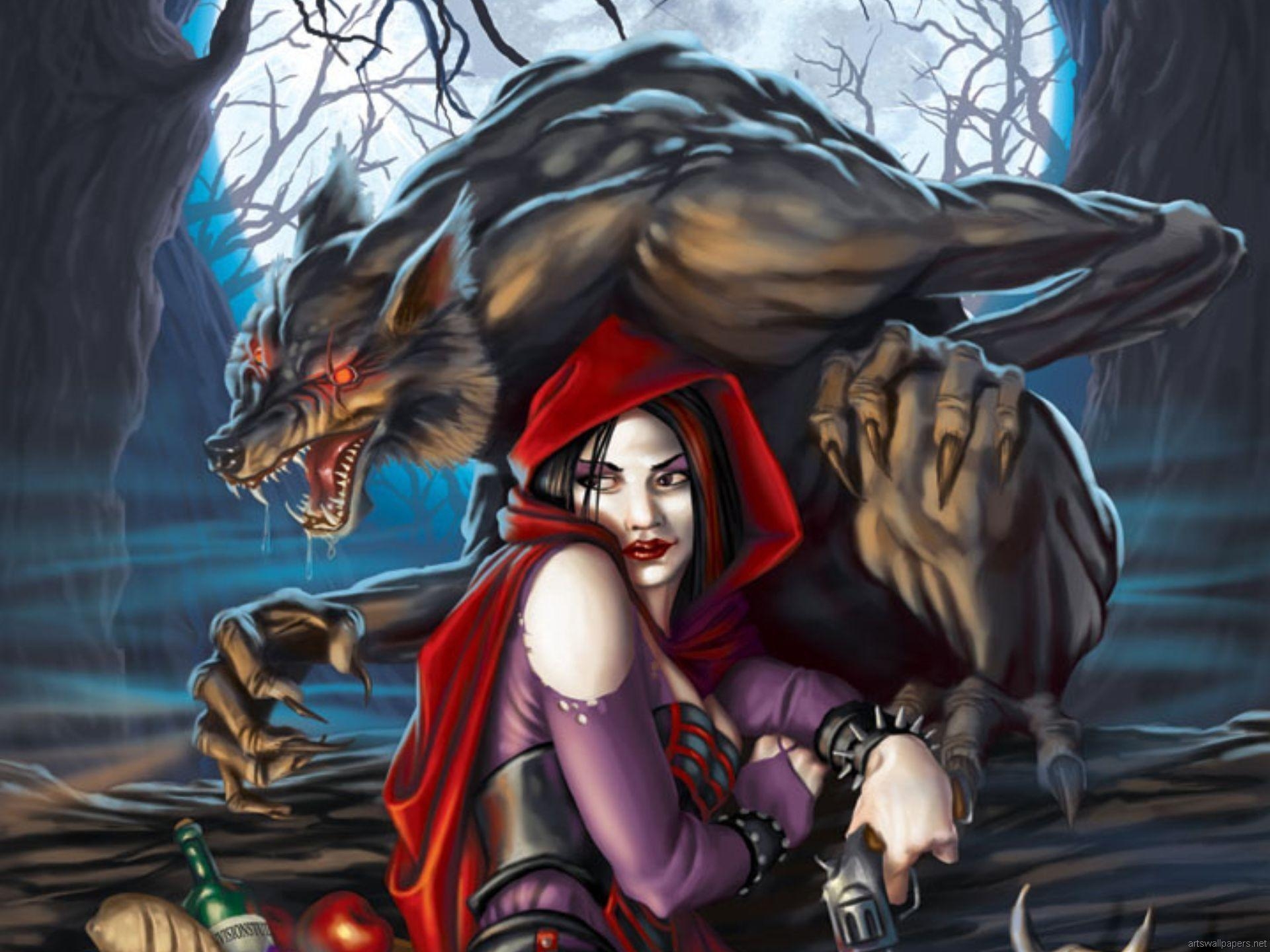 1920x1440 Red Riding Hood Computer Wallpaper, Desktop Background, Desktop