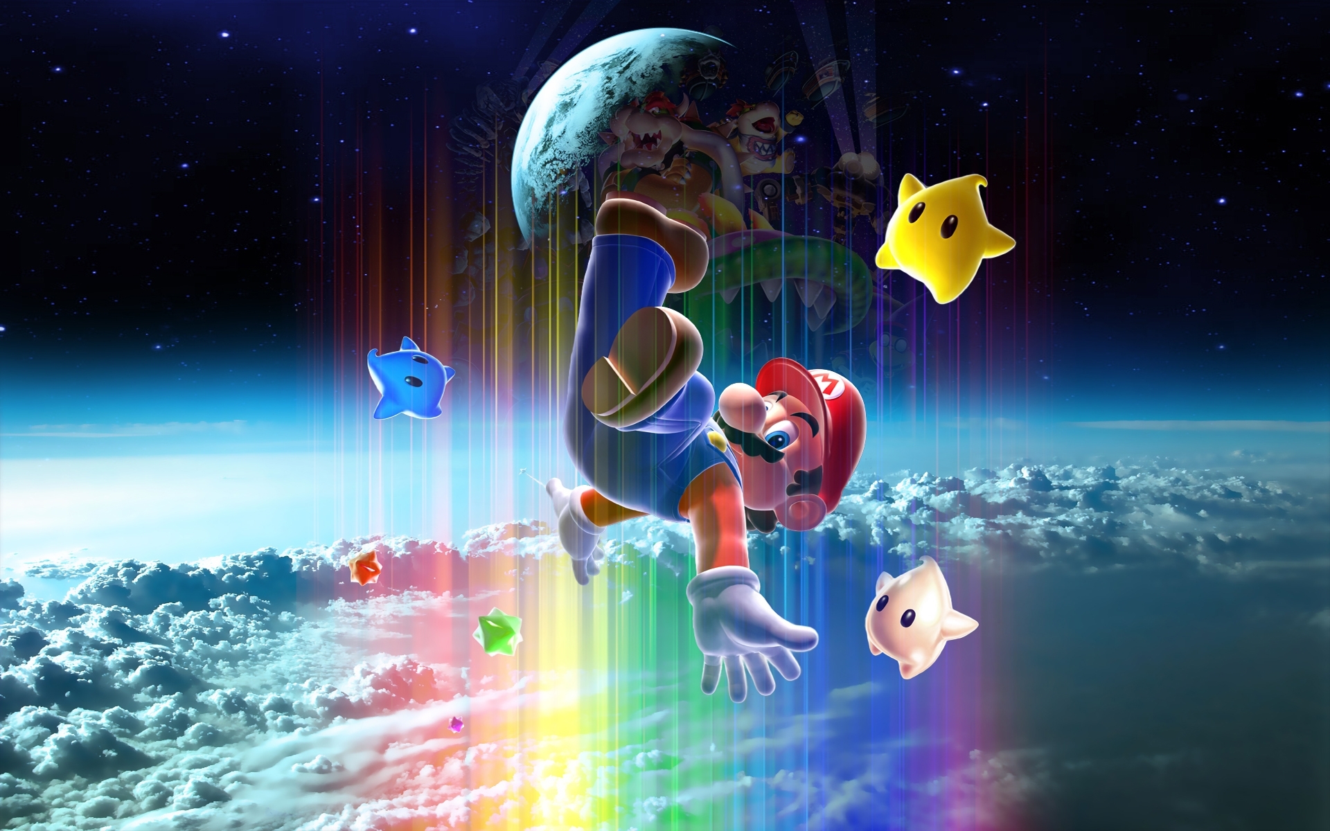 1920x1200 Super Mario Sunshine, Mario, Super Mario Bros, Super Mario Galaxy, Desktop