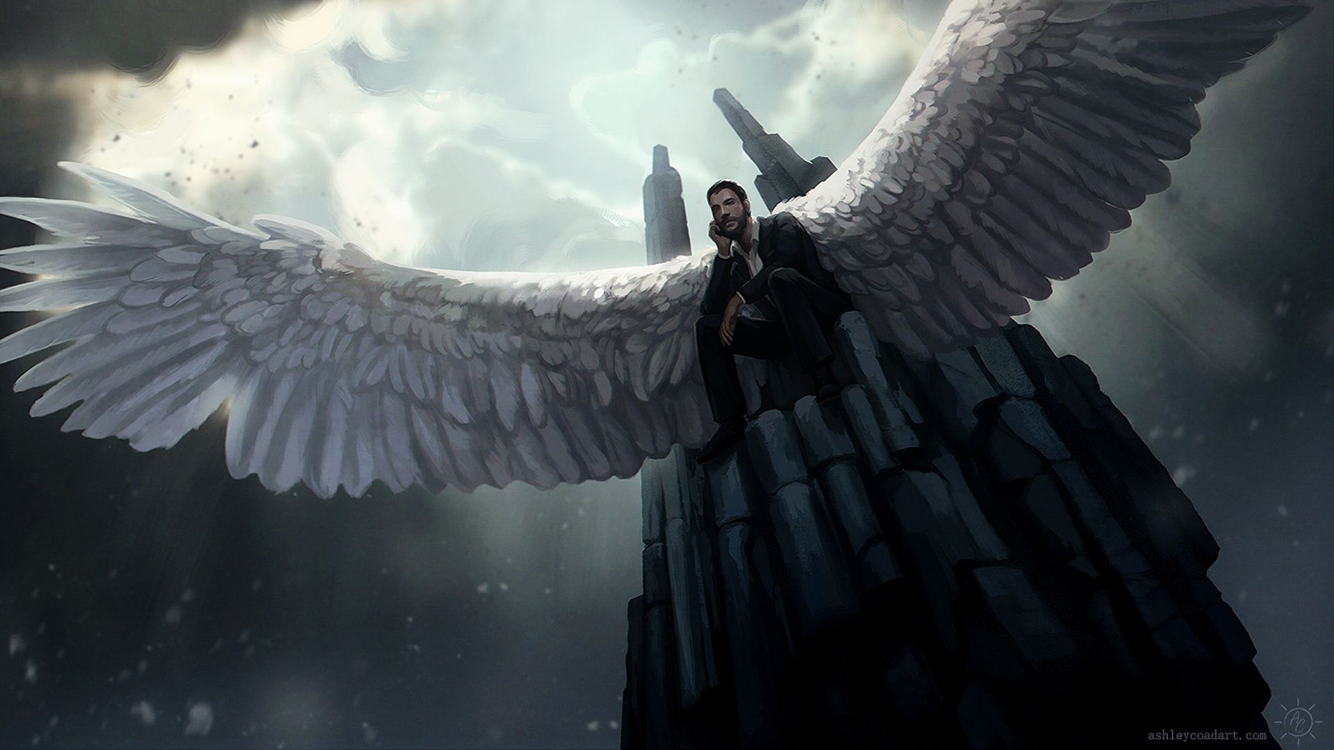 1920x1080 Lucifer Wallpaper HD, Desktop